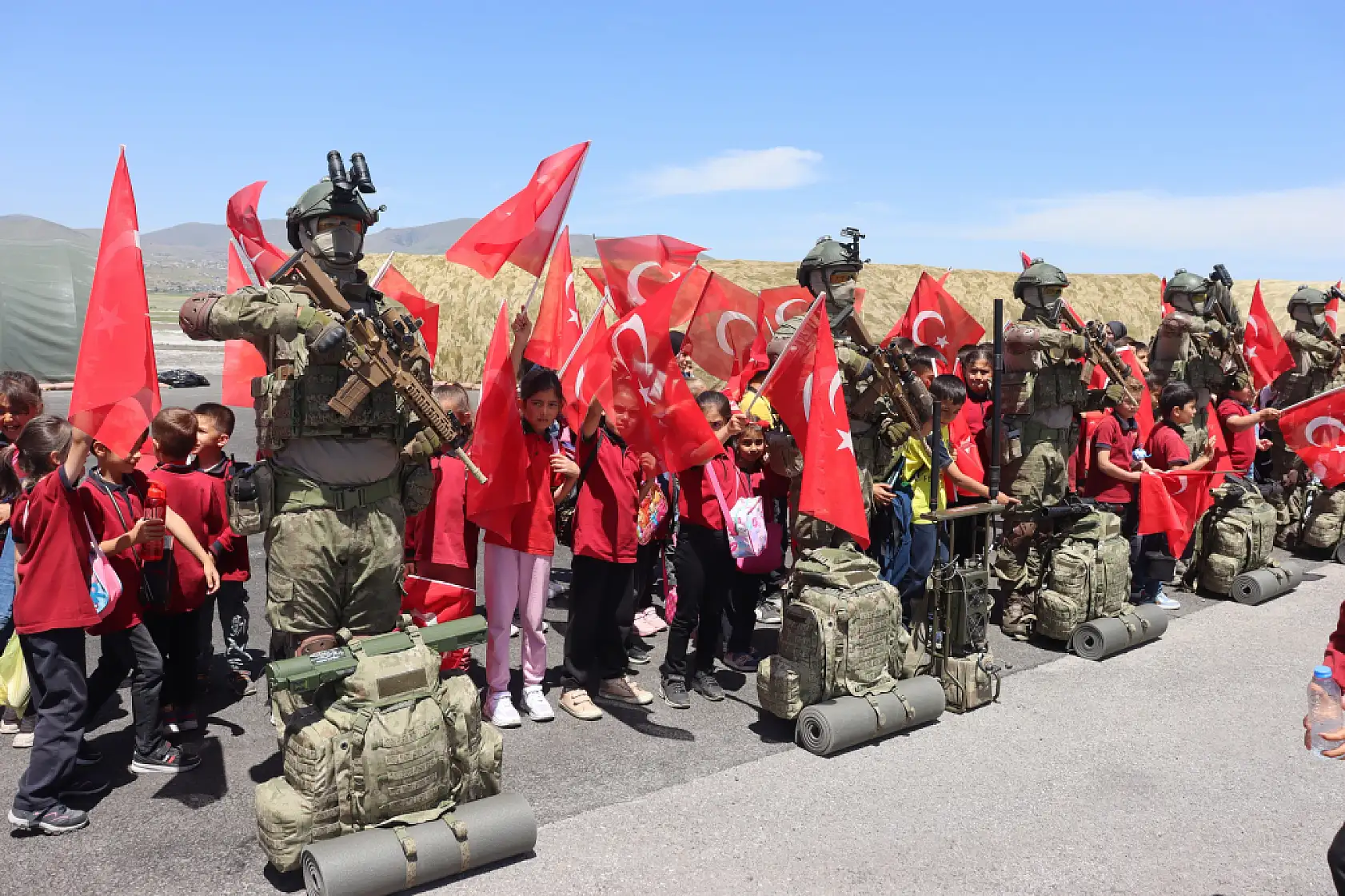 Mehmetçik Kayseri'de hünerlerini sergiledi
