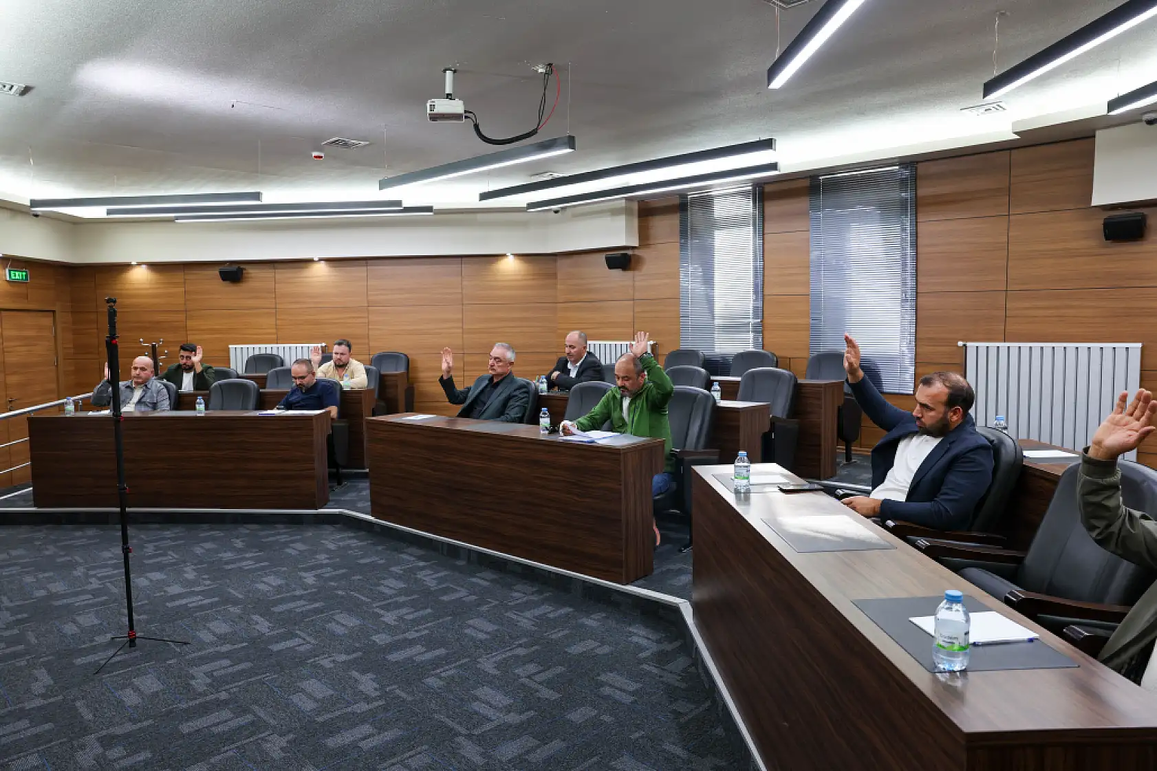 Hacılar'da meclis toplandı: 9 madde oy birliğiyle kabul edildi