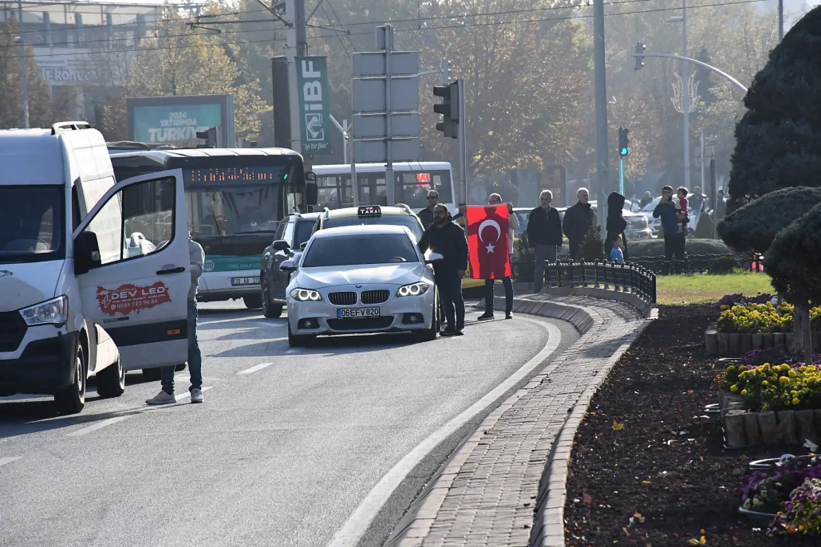 Kayseri'de Mustafa Kemal Atatürk saygıyla anıldı!