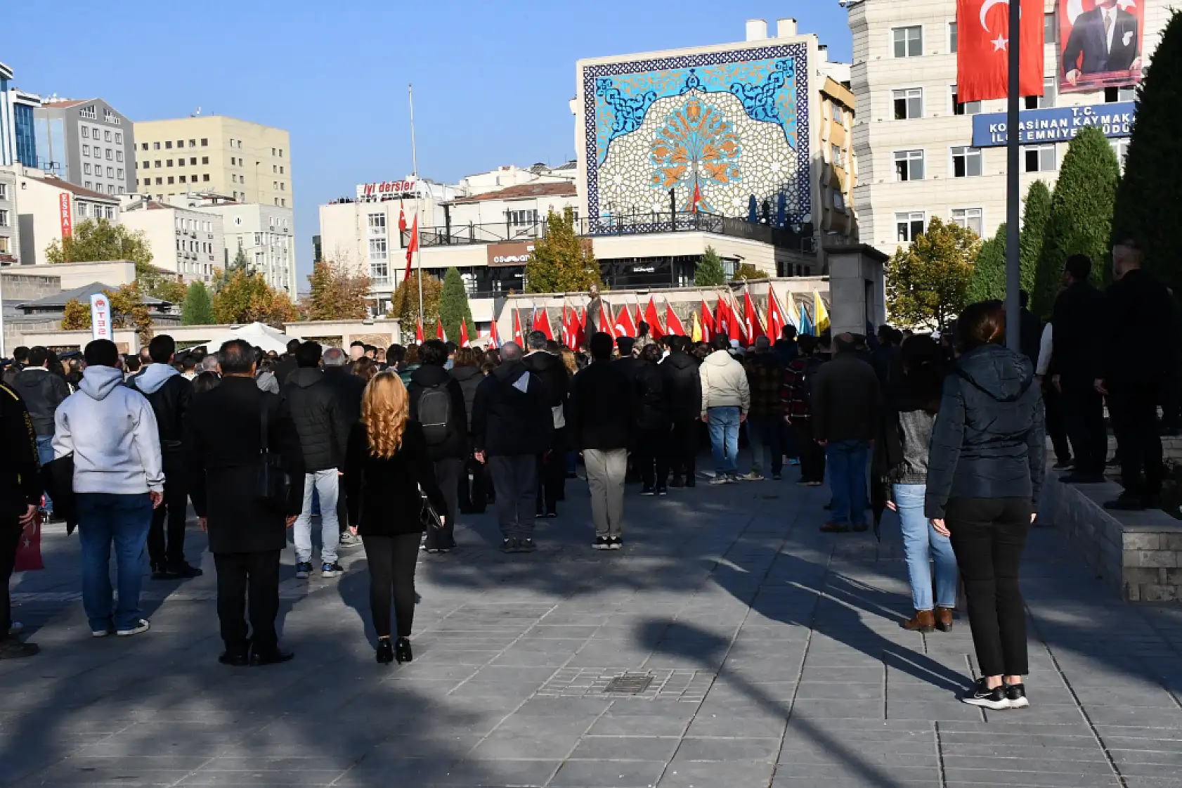 Kayseri'de Mustafa Kemal Atatürk saygıyla anıldı!
