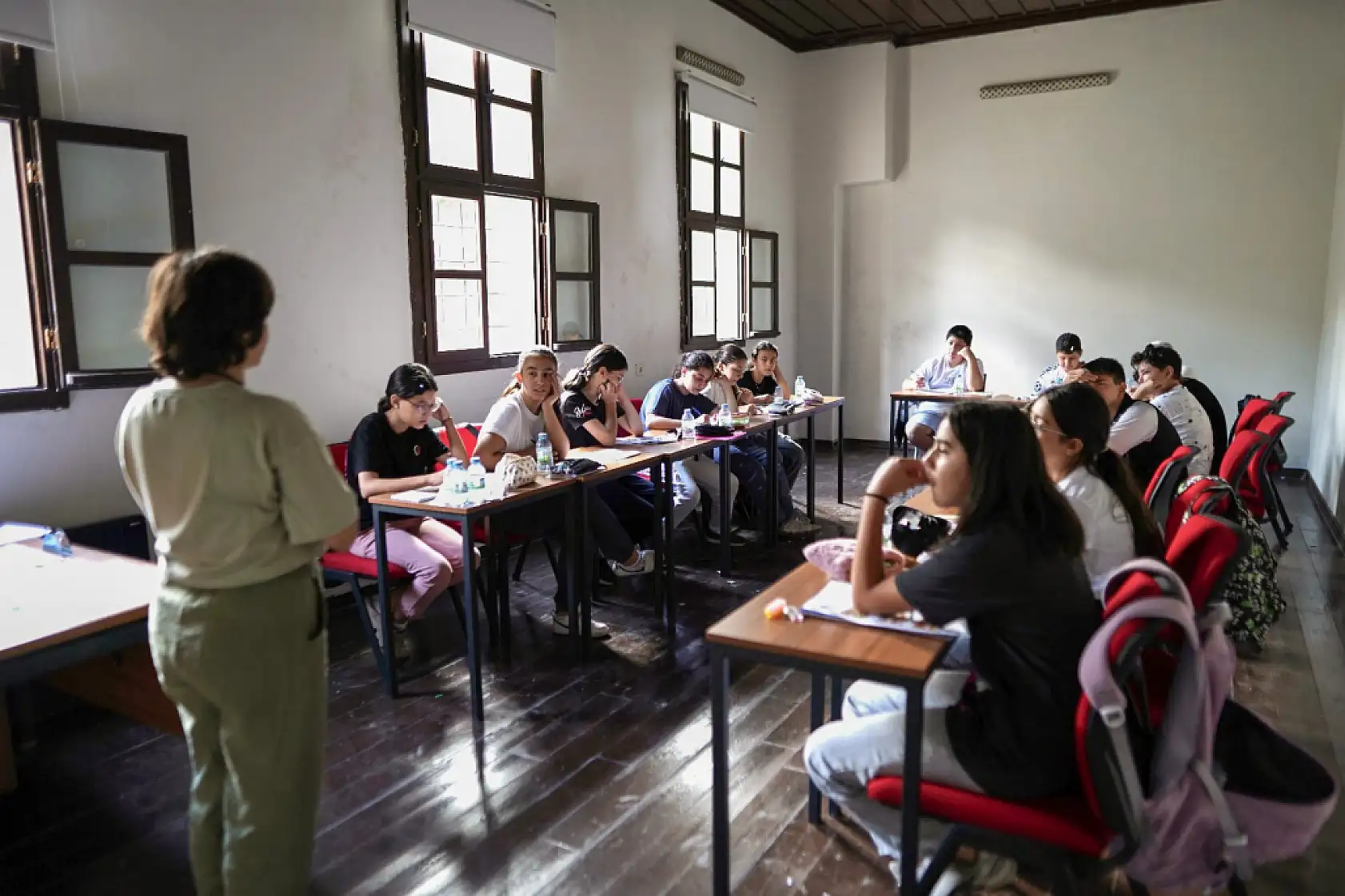 Melikgazi'de yaz dönemi boyunca süren İngilizce kursu sona erdi!