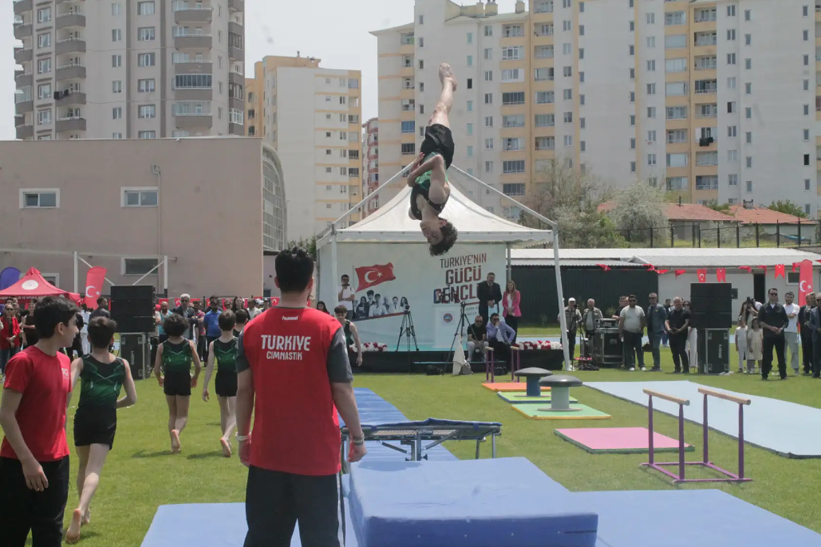 Kayseri'de 19 Mayıs renkli görüntülere sahne oldu!