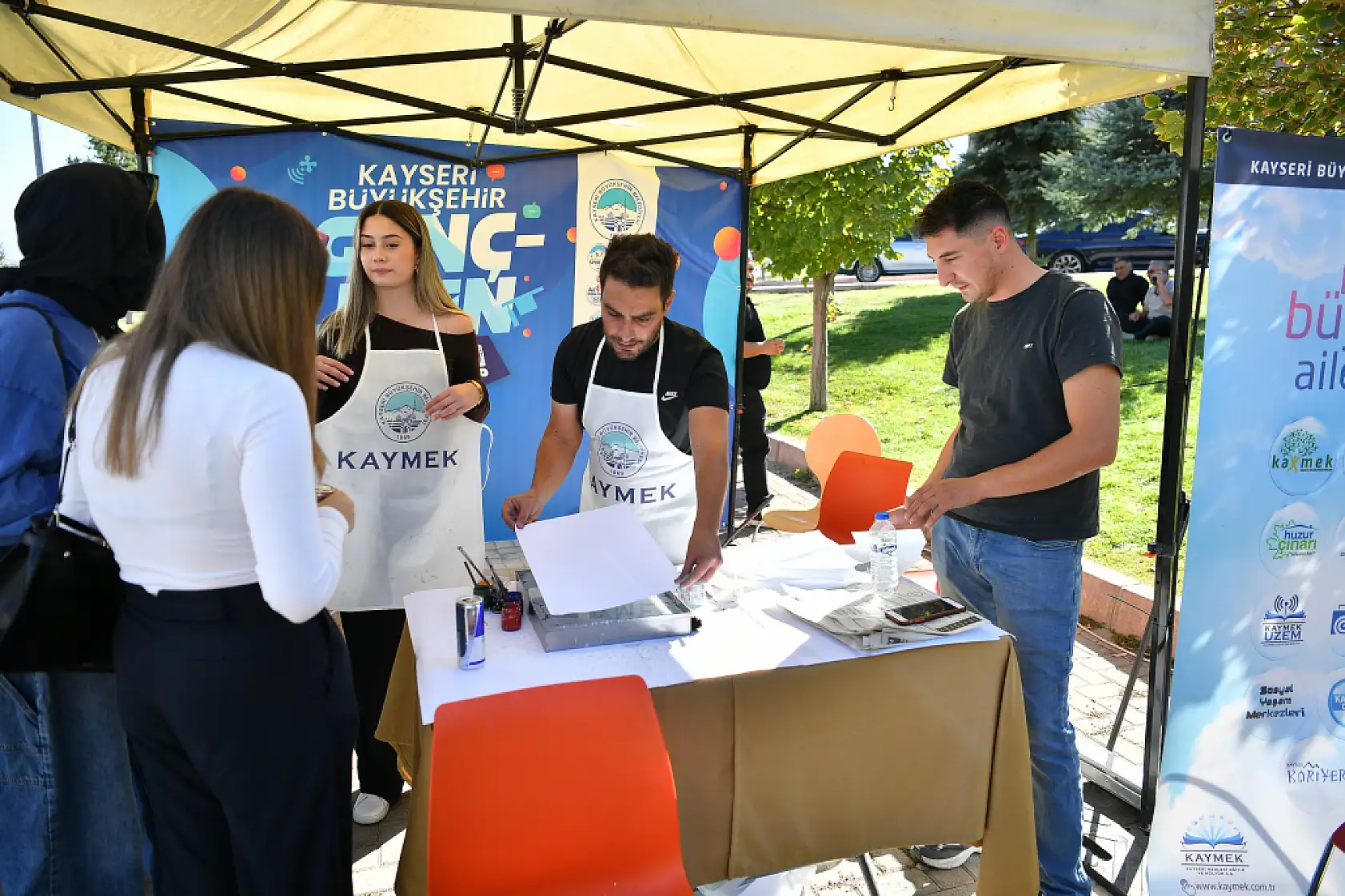 NNYÜ'de tanıtım etkinliği düzenlendi! Öğrencilerden tam not...