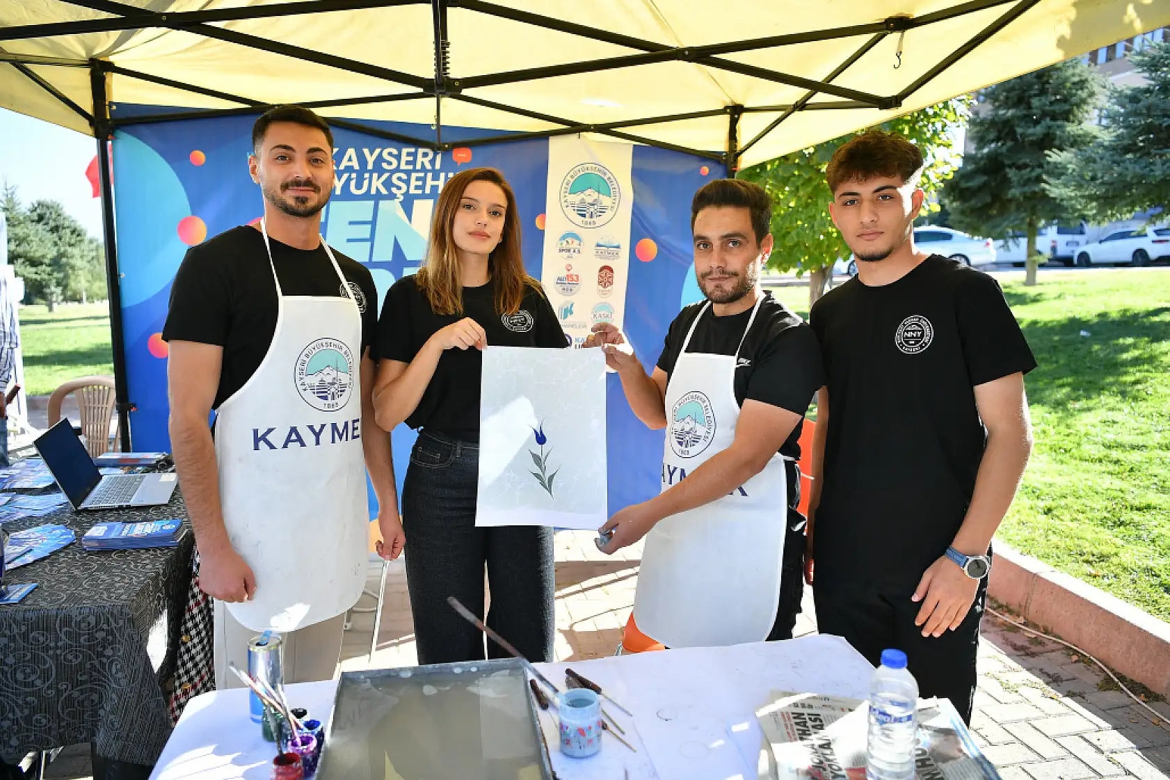 NNYÜ'de tanıtım etkinliği düzenlendi! Öğrencilerden tam not...