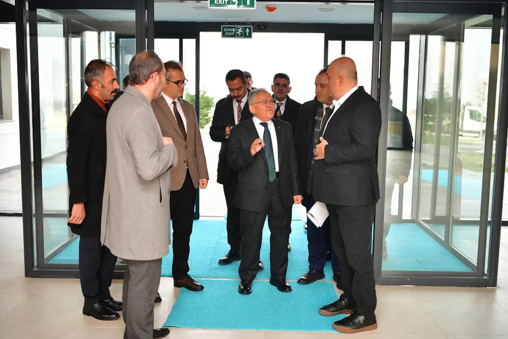 Kayseri'de umut olacak tesiste Başkan Büyükkılıç incelemelerde bulundu