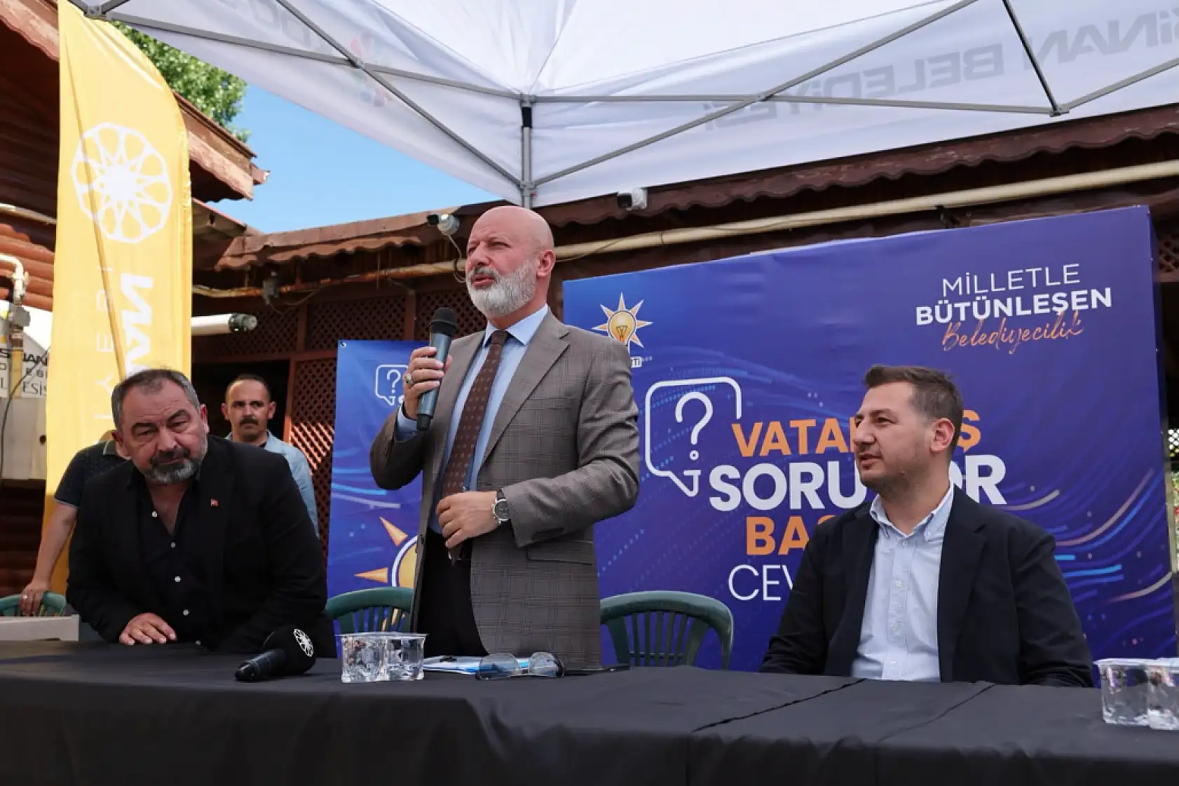 Kocasinan'da mikrofon vatandaşa verildi! Başkan gelen talepleri tek tek dinledi