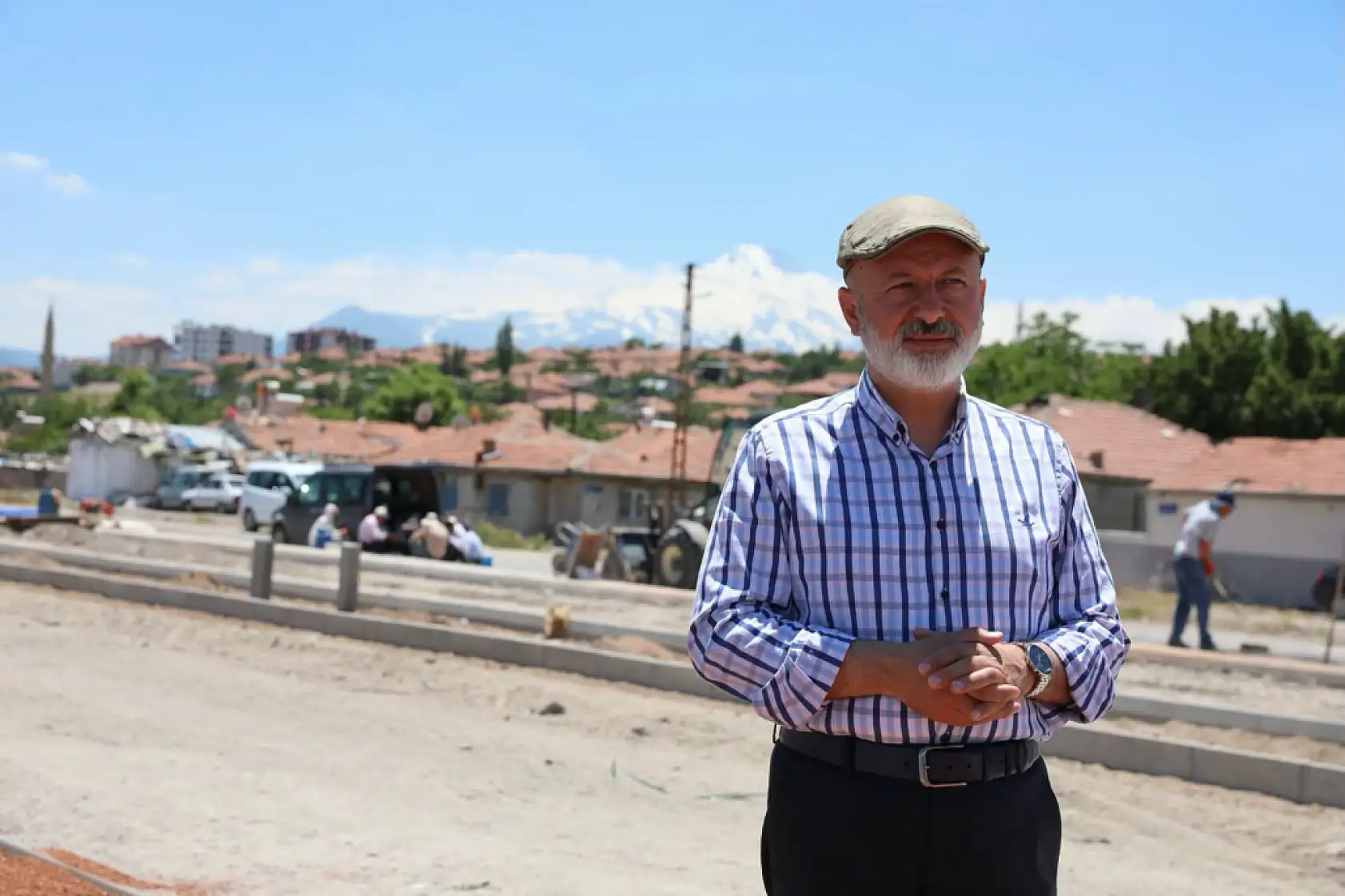 Kayseri'ye 2,5 kilometrelik yeşil yol düzenlemesi yapılıyor