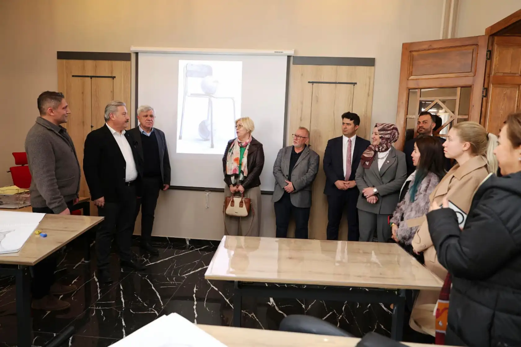 Sanat Melikgazi Kayseri Kent Konseyi'ni ağırladı