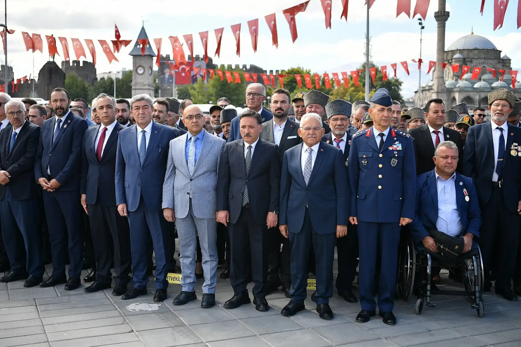 Başkan Büyükkılıç Gaziler ile bir araya geldi