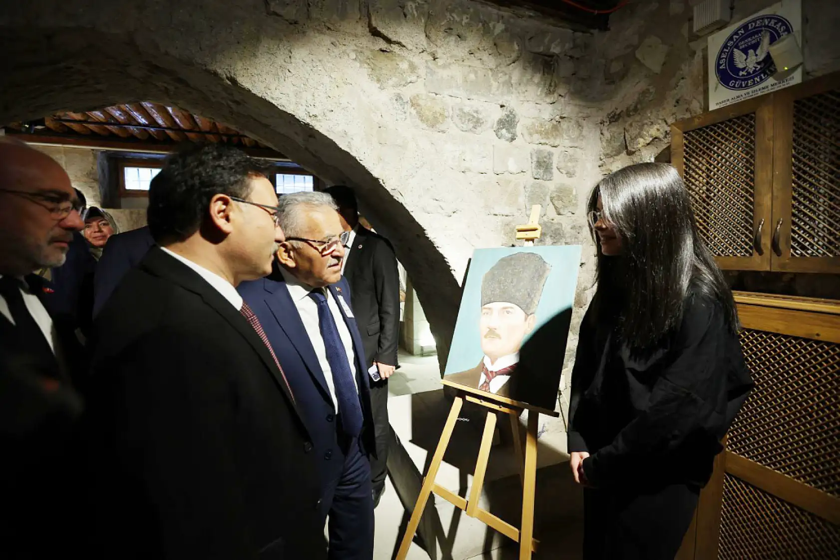 Büyükkılıç, Taş Mektep Öğrencileri İle Atatürk'ü Andı