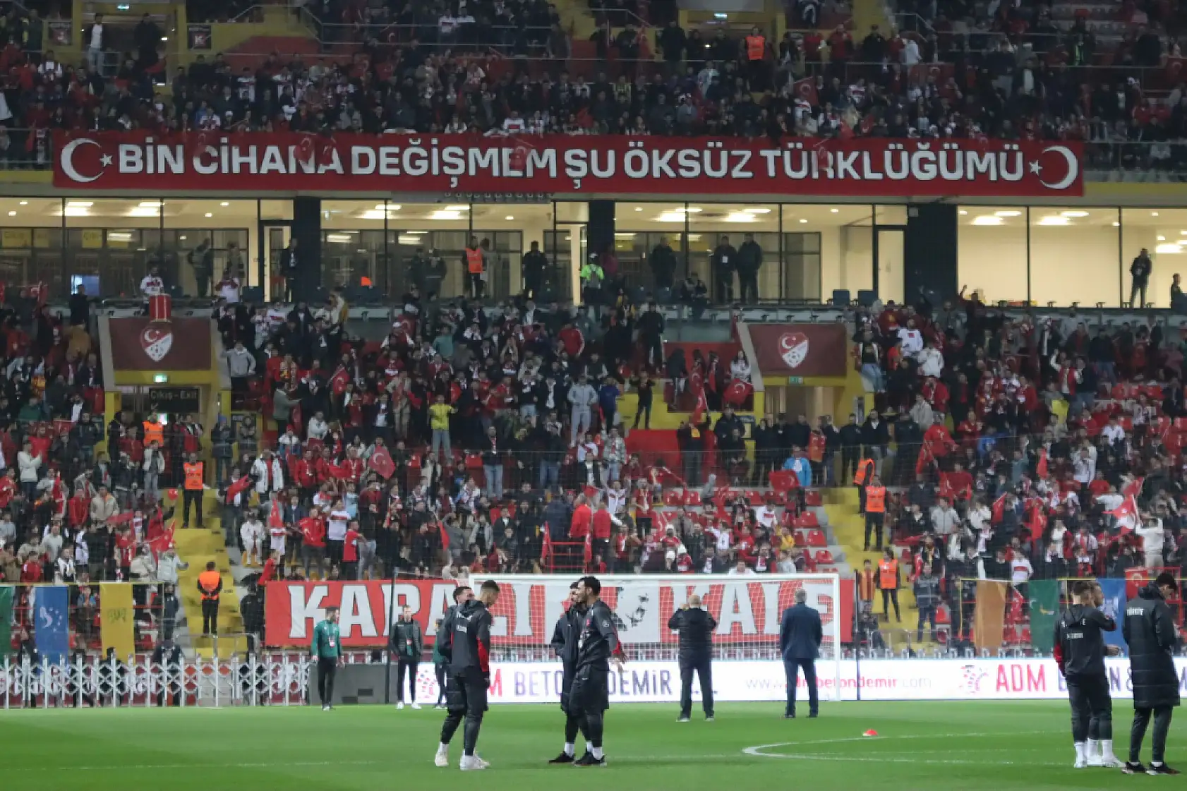 Kadir Has Stadı'ndan ilk görüntüler-Coşkulu bekleyiş!