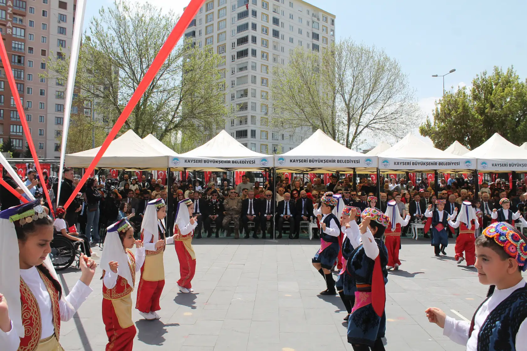 Kayseri'de 23 Nisan'a özel unutulmaz kareler...