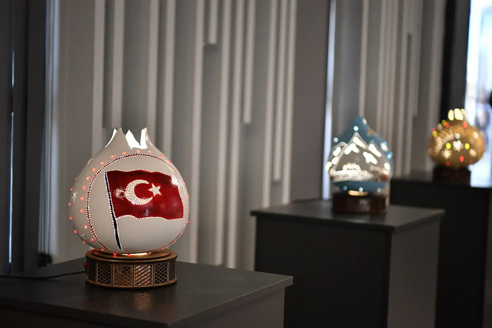 Kayseri'de 'su kabağı' sergisi