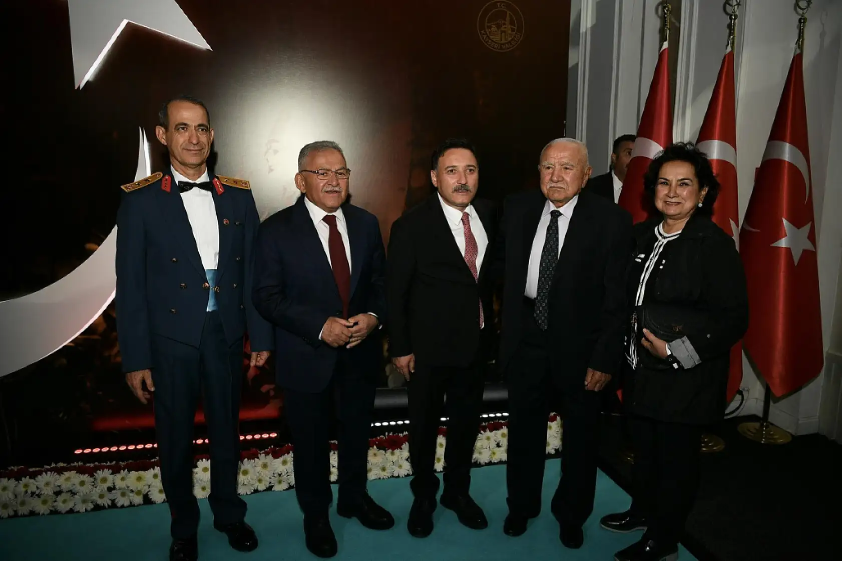 Kayseri'de Cumhuriyet coşkusu: Başkan Büyükkılıç resepsiyonda!