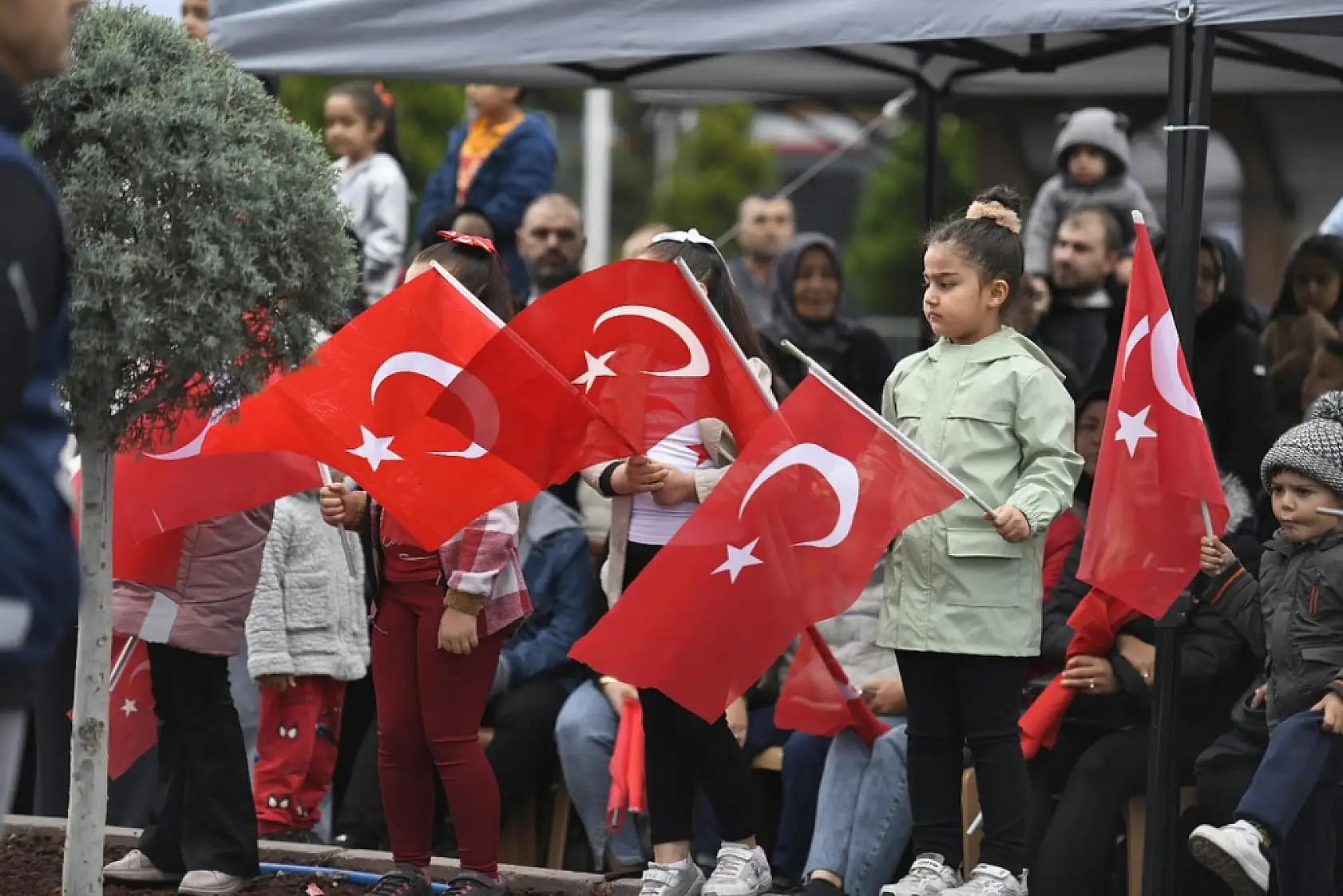 Kayseri'de 29 Ekim Cumhuriyet Bayramı coşkusu: Büyüleyen görüntüler!