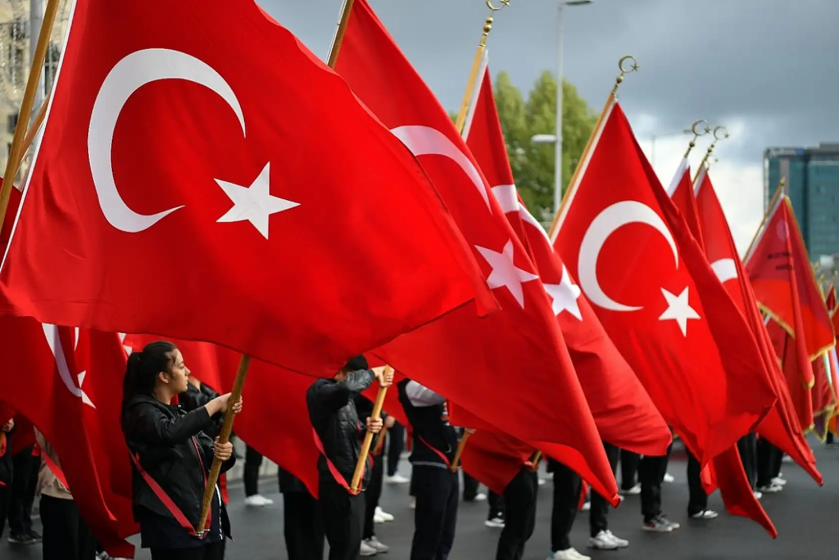 Kayseri'de 29 Ekim Cumhuriyet Bayramı coşkusu: Büyüleyen görüntüler!