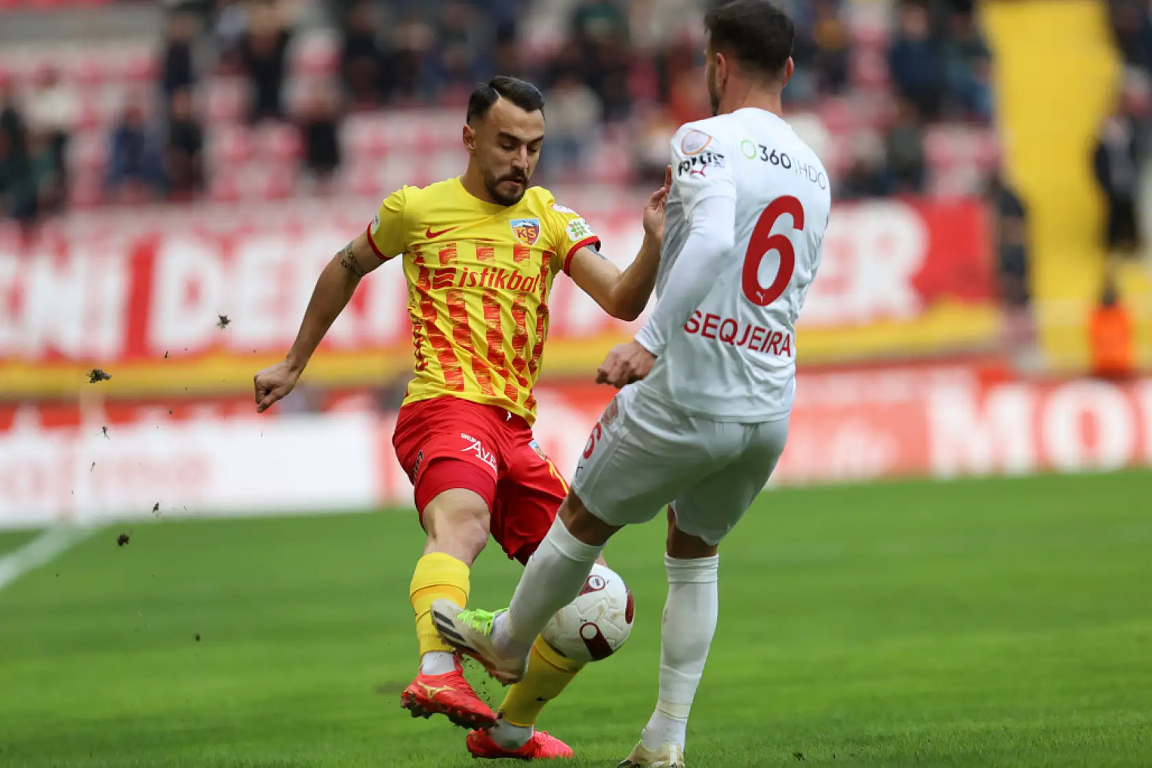 Uçar, 'Arkada kalmış gibi gözüksek de ciddi pozisyonlar yakalayan Kayserispor'du'