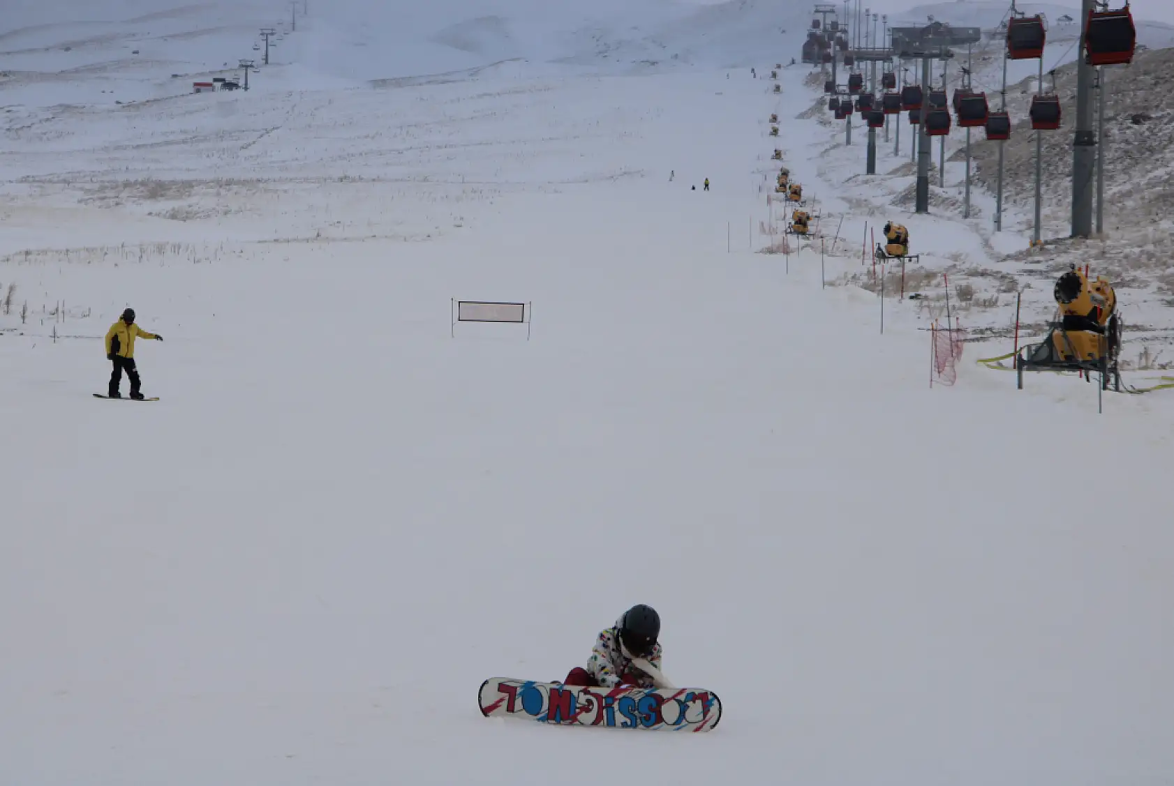 Kayakseverler Müjde! - Erciyes'te Sezon Başladı