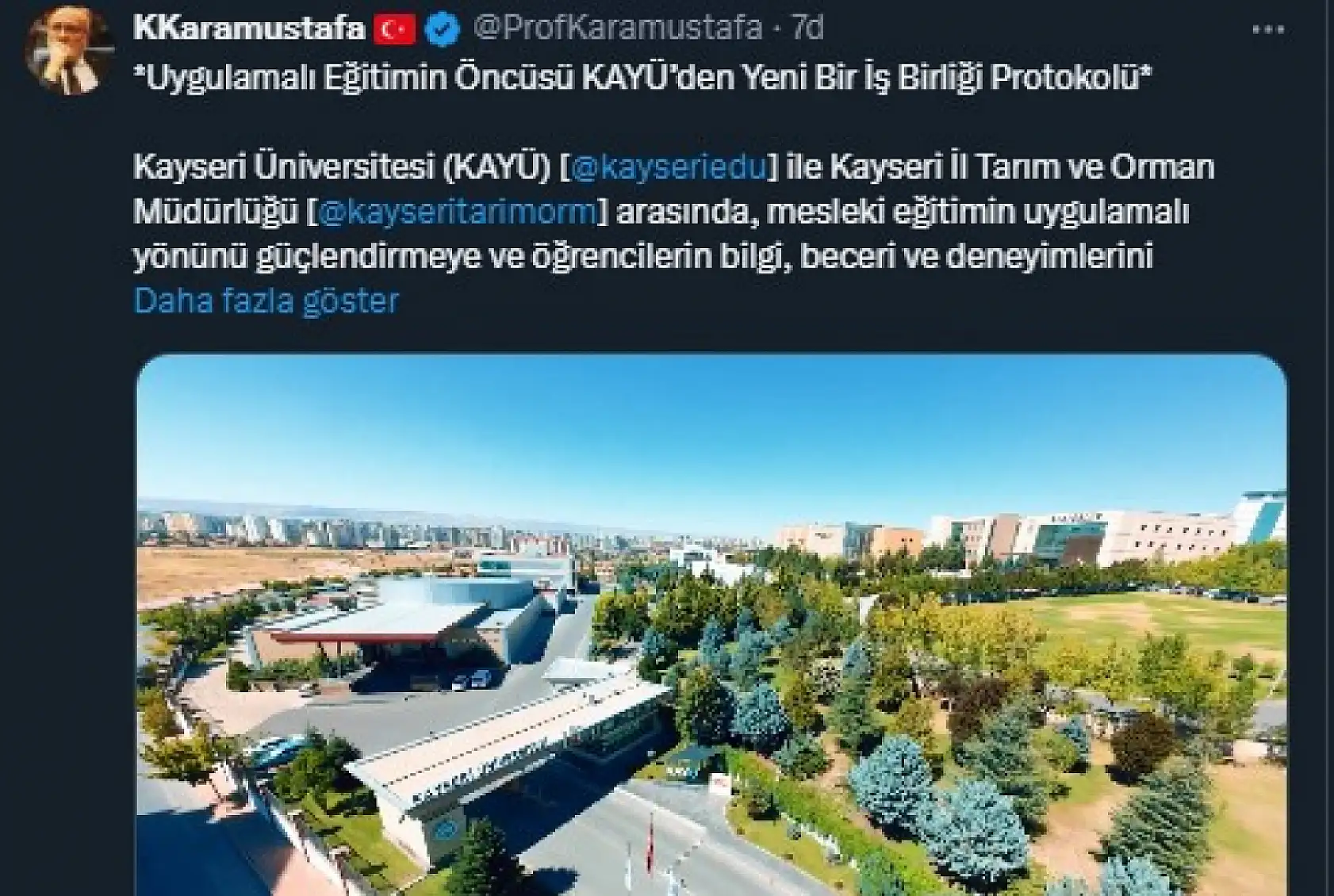 Kayseri sosyal medyadan kısa kısa - Neler paylaşıldı?