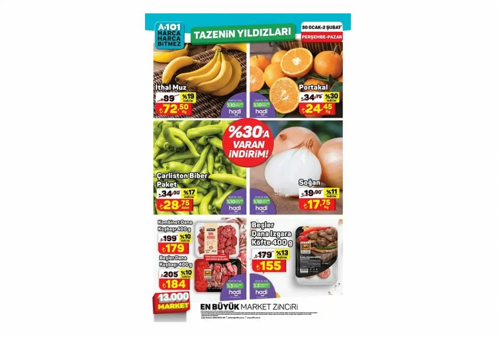 A101'den Şubat ayına özel dev kampanya!