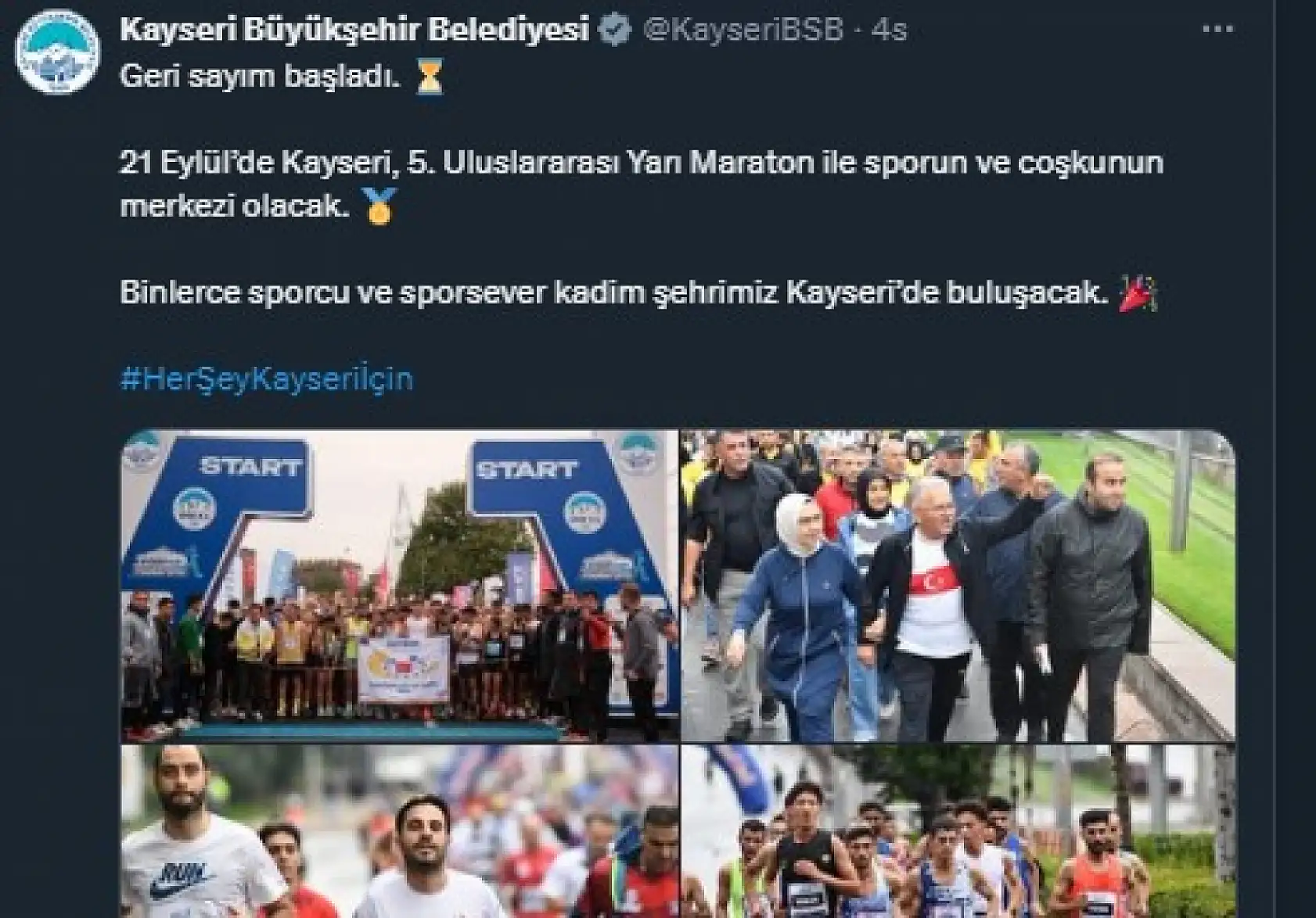 Kayseri sosyal medyada neler paylaşıldı? İşte şehir resmi hesaplarının 17 Eylül gündemi!