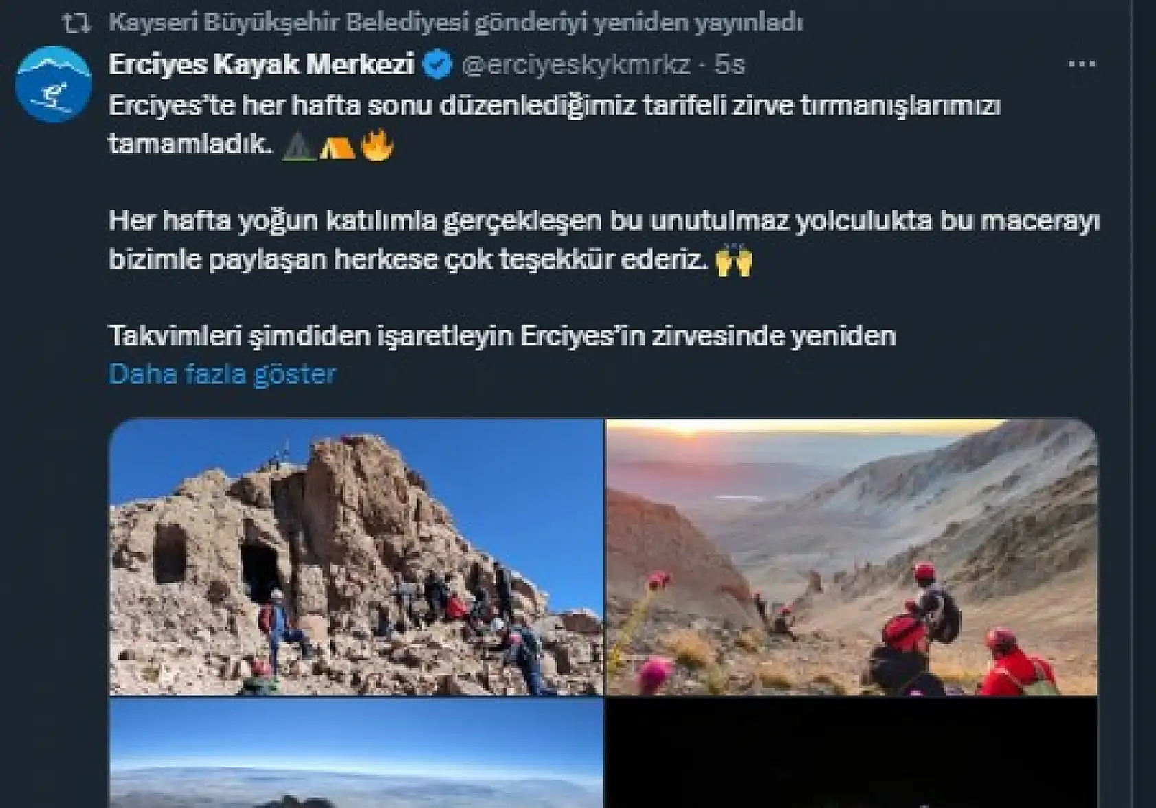 Kayseri sosyal medyada neler paylaşıldı? İşte şehir resmi hesaplarının 17 Eylül gündemi!