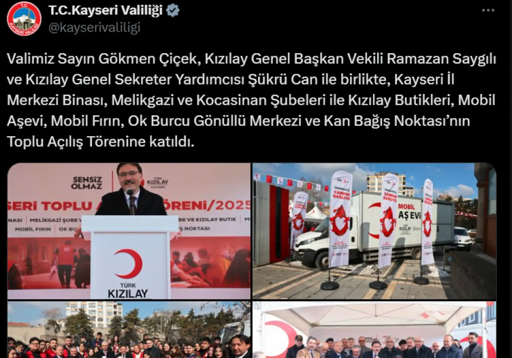Kayseri bugün sosyal medyada ne konuştu?