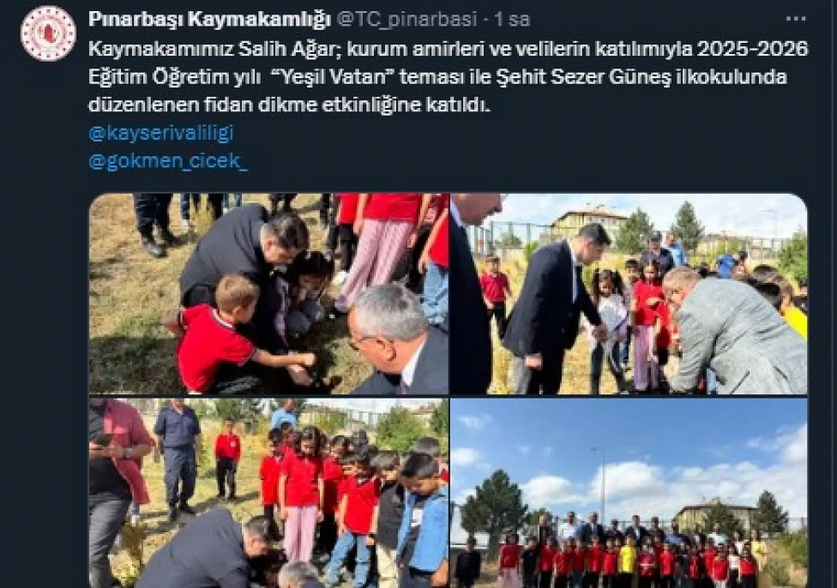 Kayseri sosyal medya hesaplarında neler paylaşıldı: İşte 8 Eylül'e dair öne çıkanlar