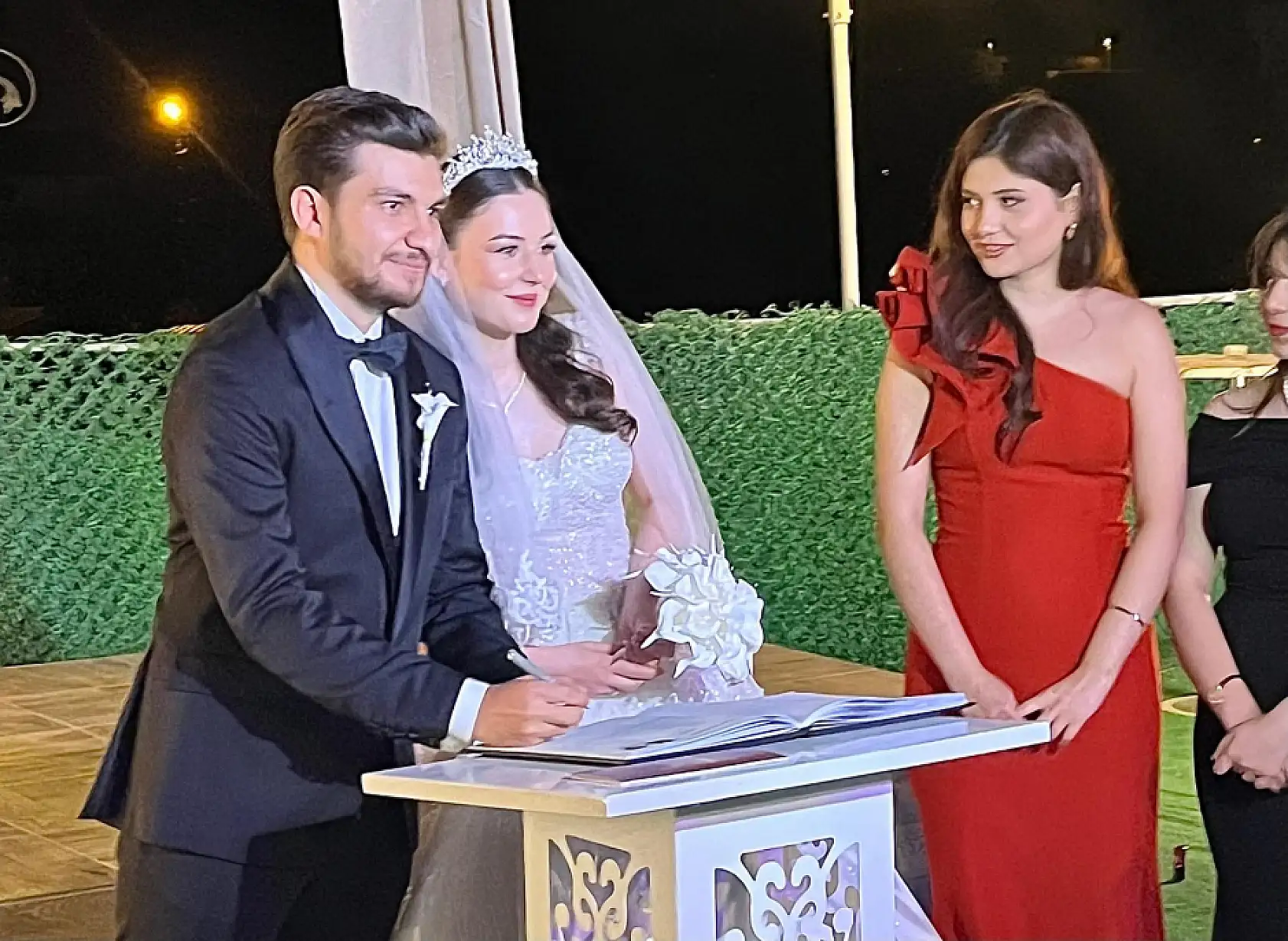 Murat ve Açıkgöz ailelerinin mutlu günü!