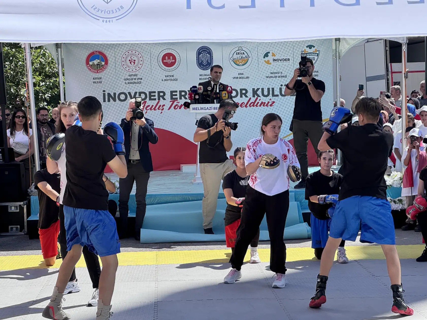 Kayseri'de 74'üncü ERVA Spor Okulu Açıldı