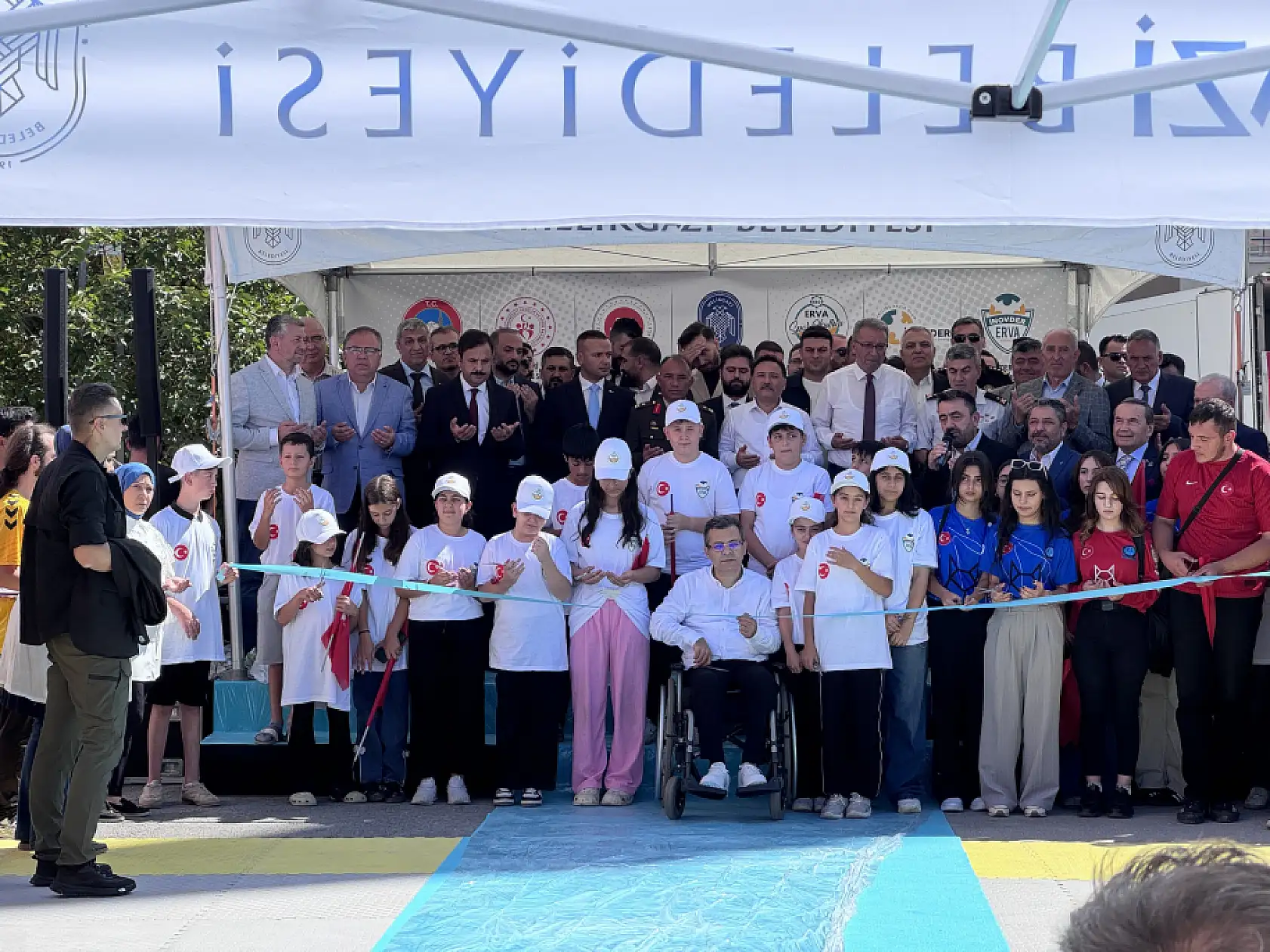 Kayseri'de 74'üncü ERVA Spor Okulu Açıldı