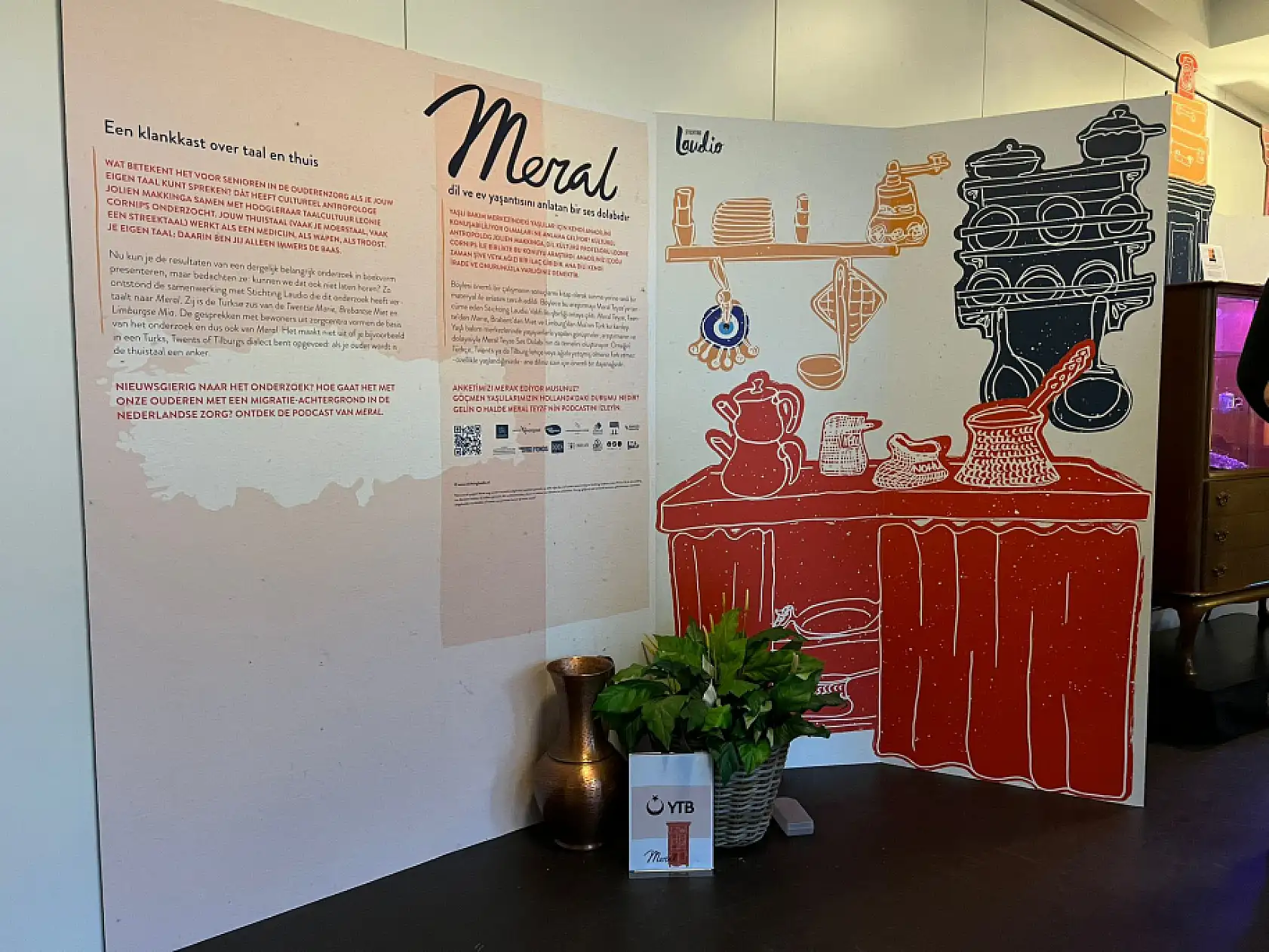 Kayseri'nin kültürü Hollanda'da bir ses dolabına sığdı - İşte Meral Teyze ses dolabı...