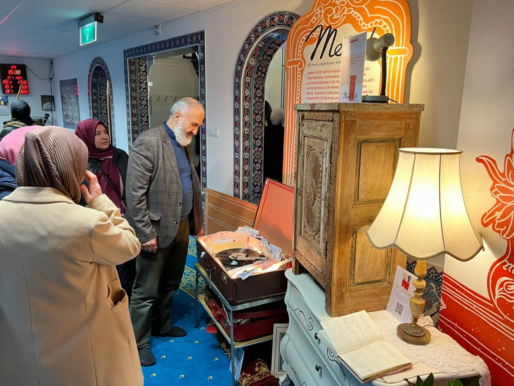 Kayseri'nin kültürü Hollanda'da bir ses dolabına sığdı - İşte Meral Teyze ses dolabı...