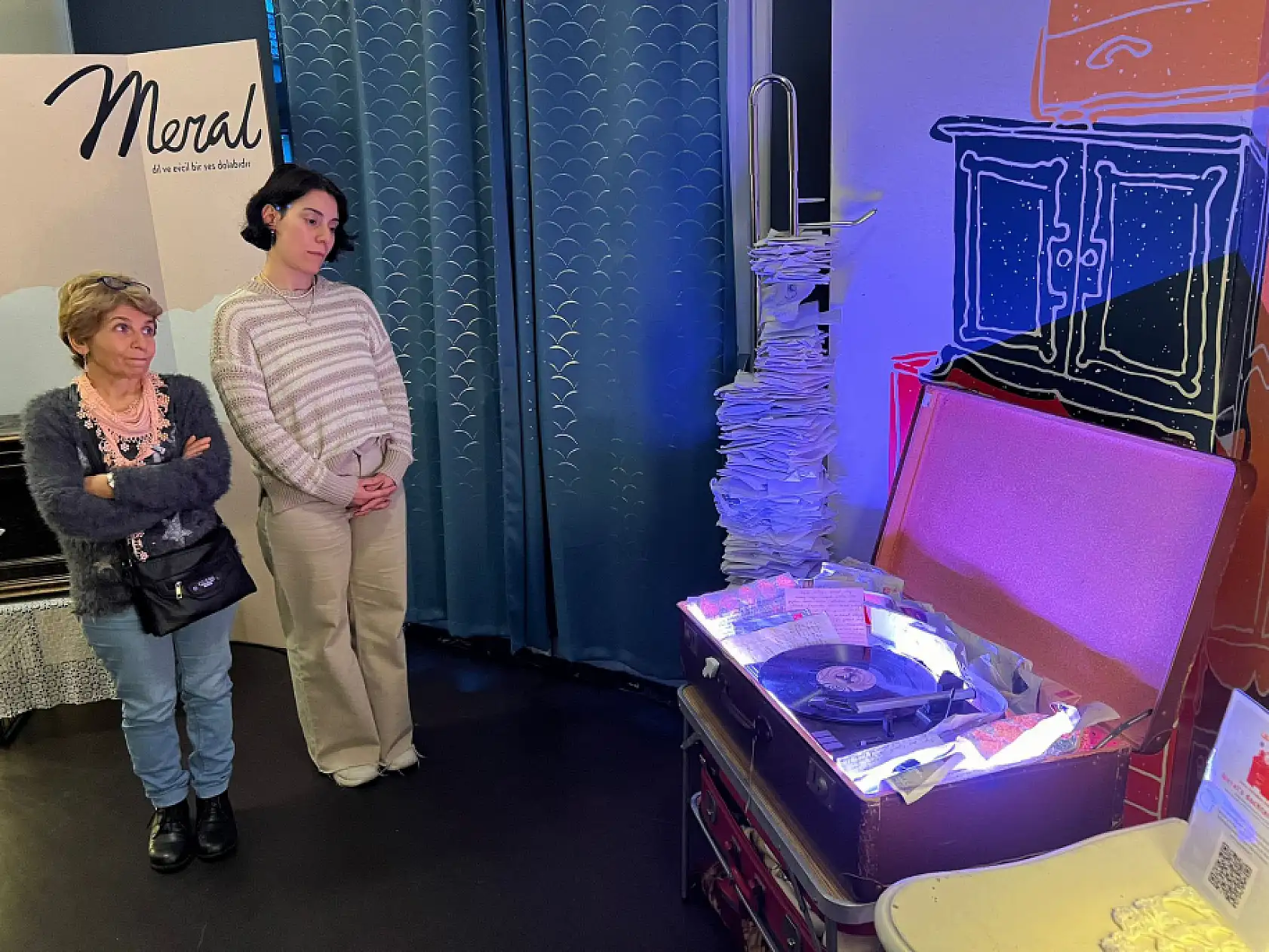 Kayseri'nin kültürü Hollanda'da bir ses dolabına sığdı - İşte Meral Teyze ses dolabı...