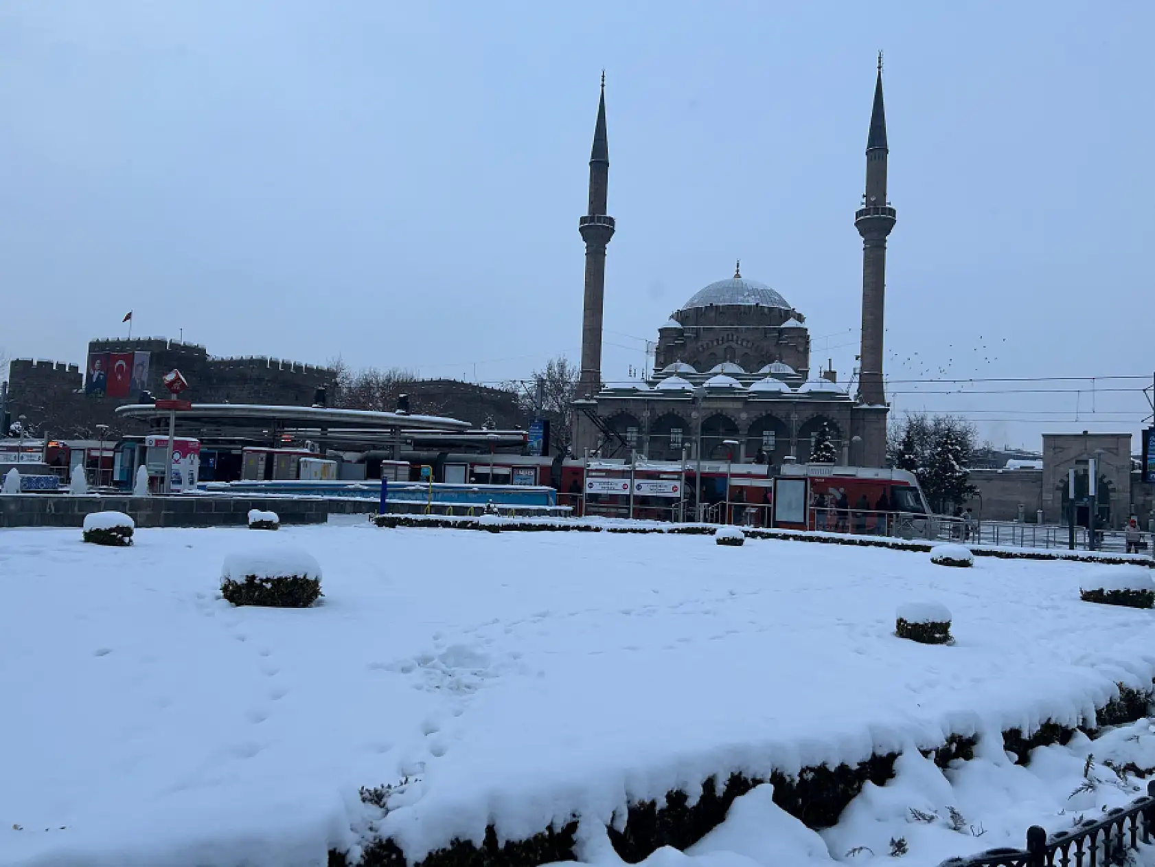 Kayseri'de pistler adeta şehre indi: Çalışmalar sürüyor!