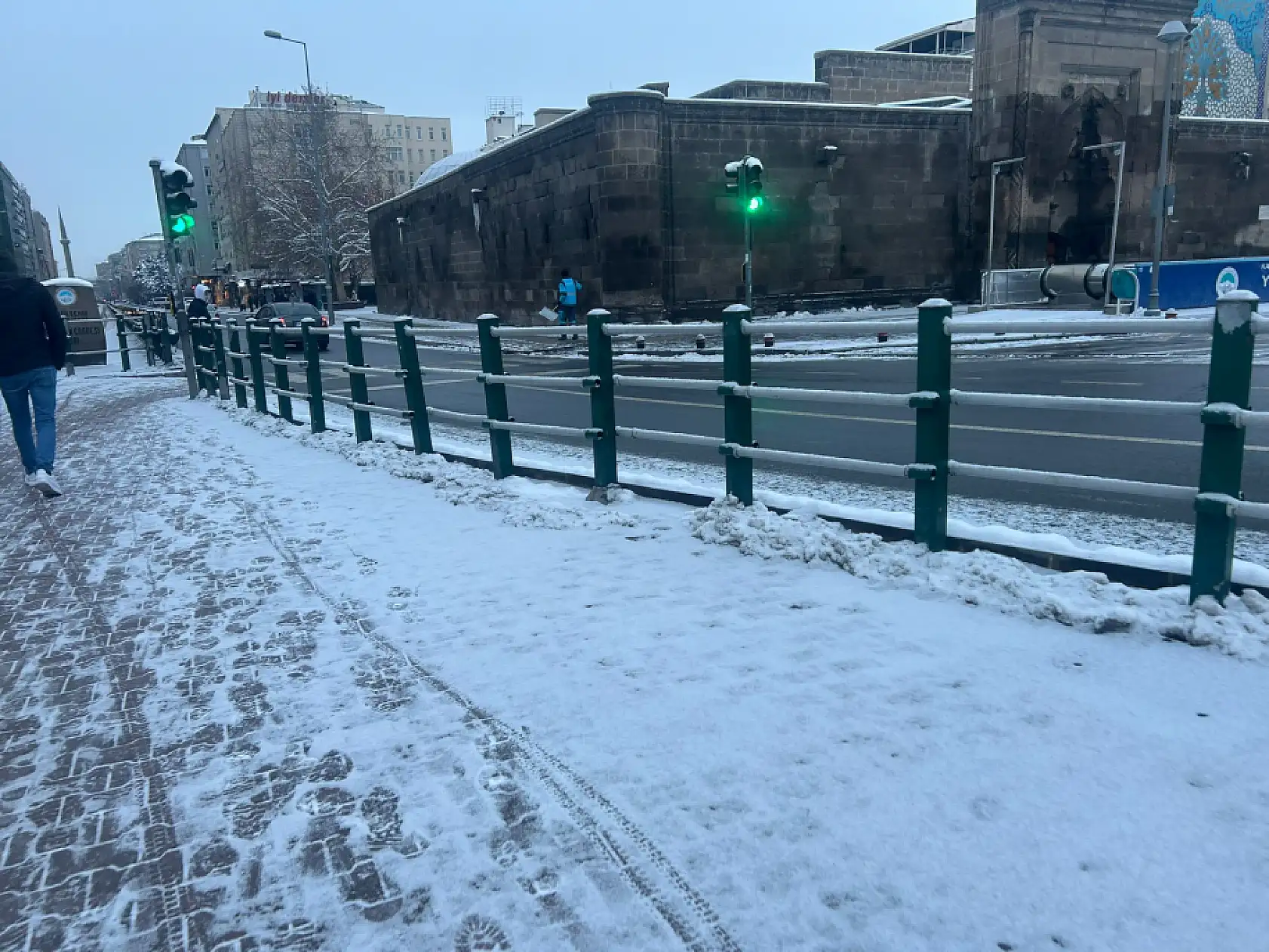 Kayseri'de pistler adeta şehre indi: Çalışmalar sürüyor!