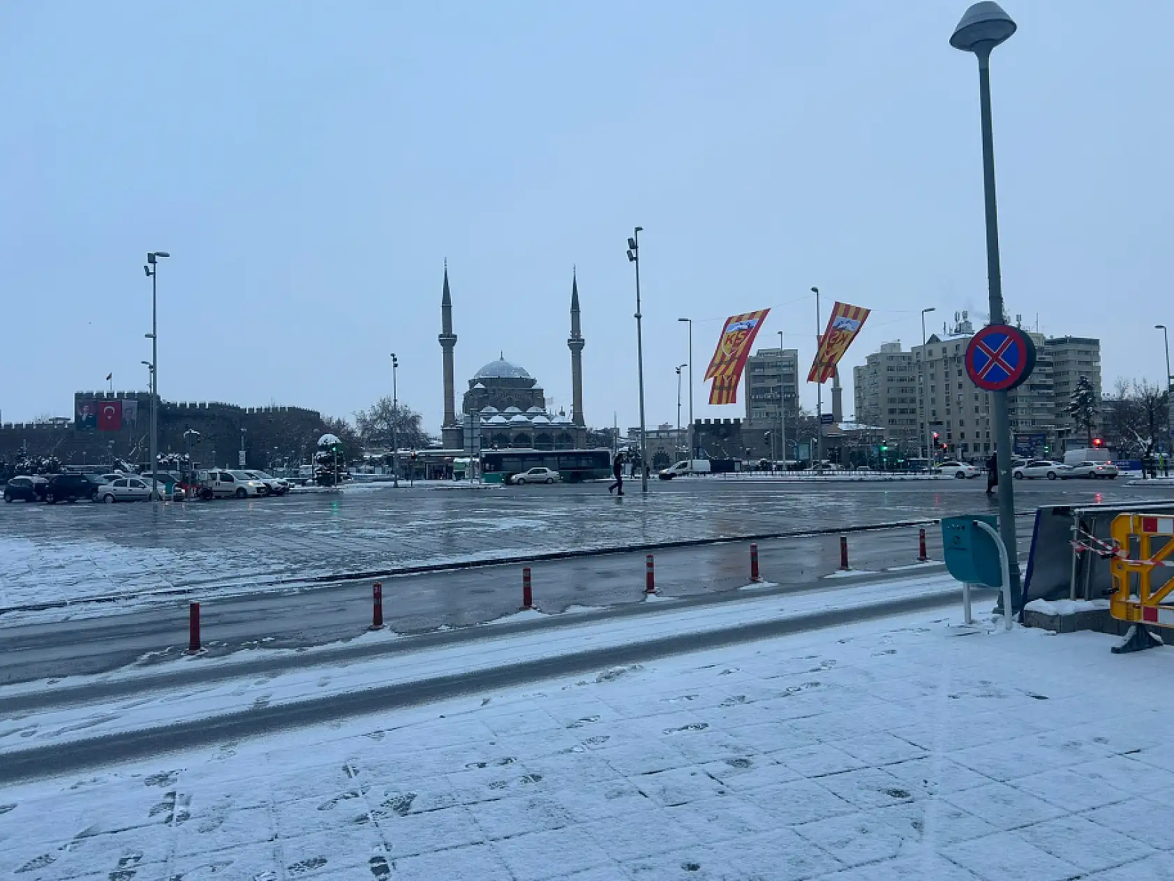 Kayseri'de pistler adeta şehre indi: Çalışmalar sürüyor!