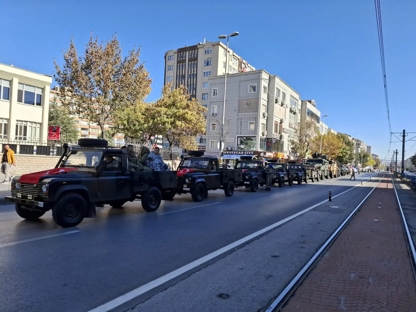 Cumhuriyet Meydanı kapatıldı- Kayserililer dikkat!