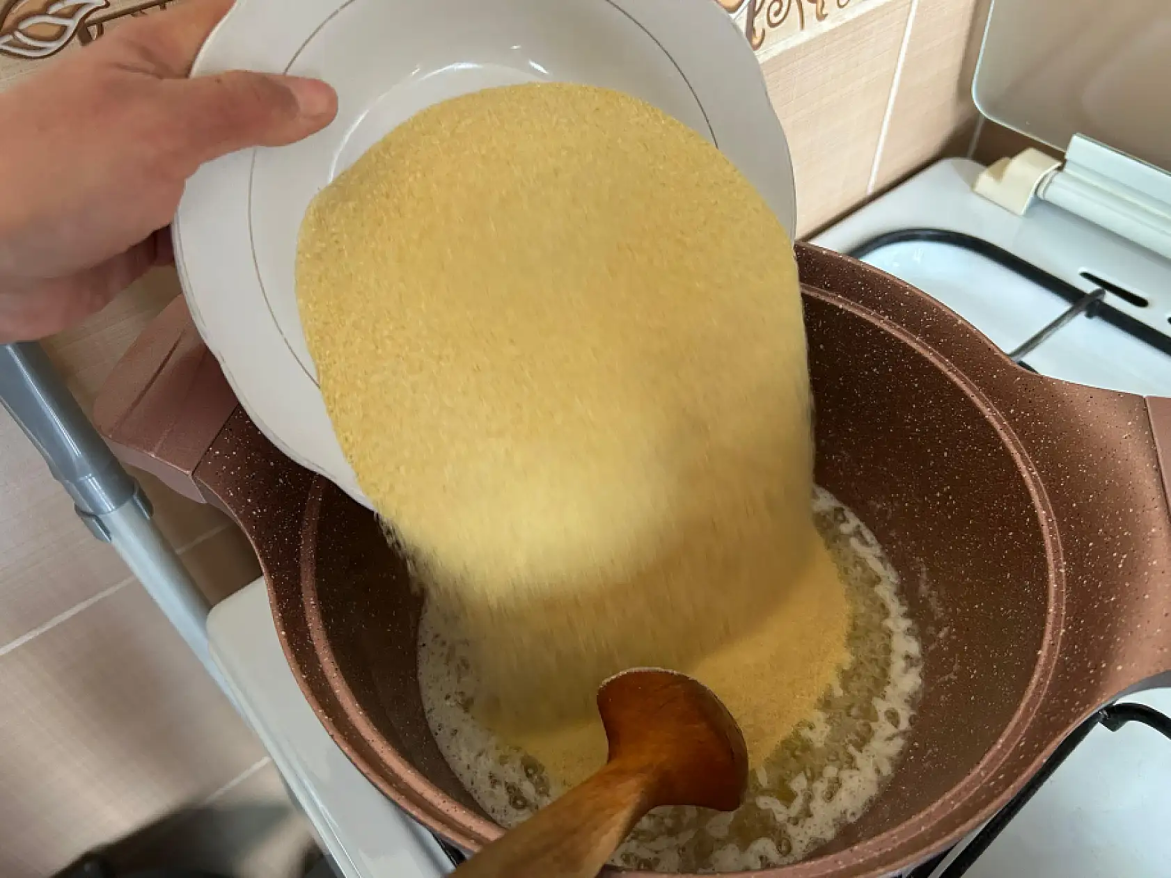 Dondurmalı İrmik Helvası yapımının püf noktası- Adım adım tarif...