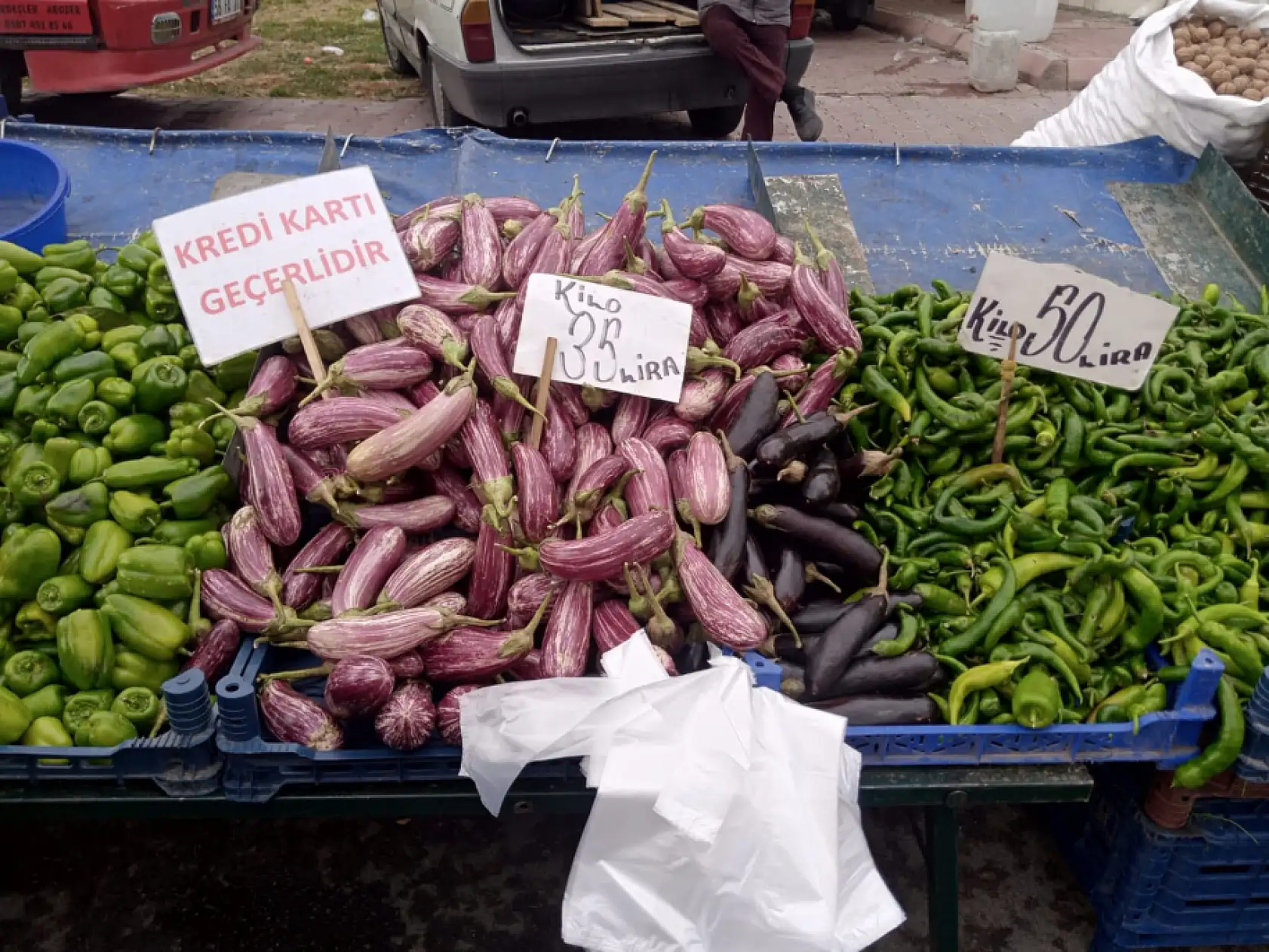 Kayseri'de patlıcan krizi – Bulunamıyor!