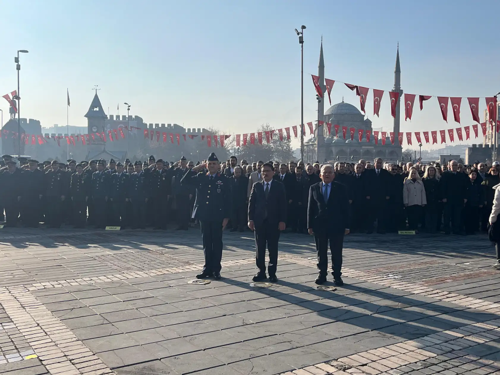 Kayseri'de Atatürk'ün şehre gelişi kutlandı