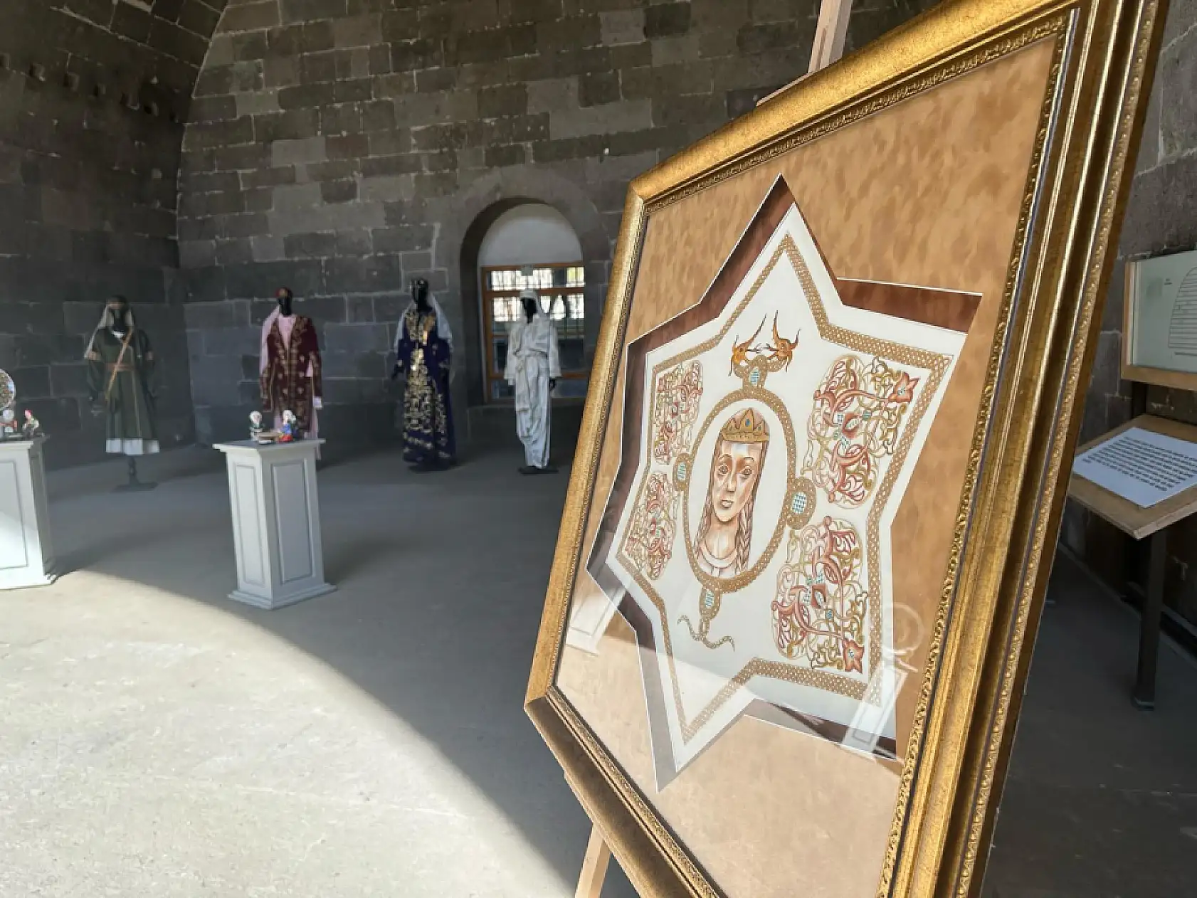 Kayseri'de tarihi dokular canlanıyor!