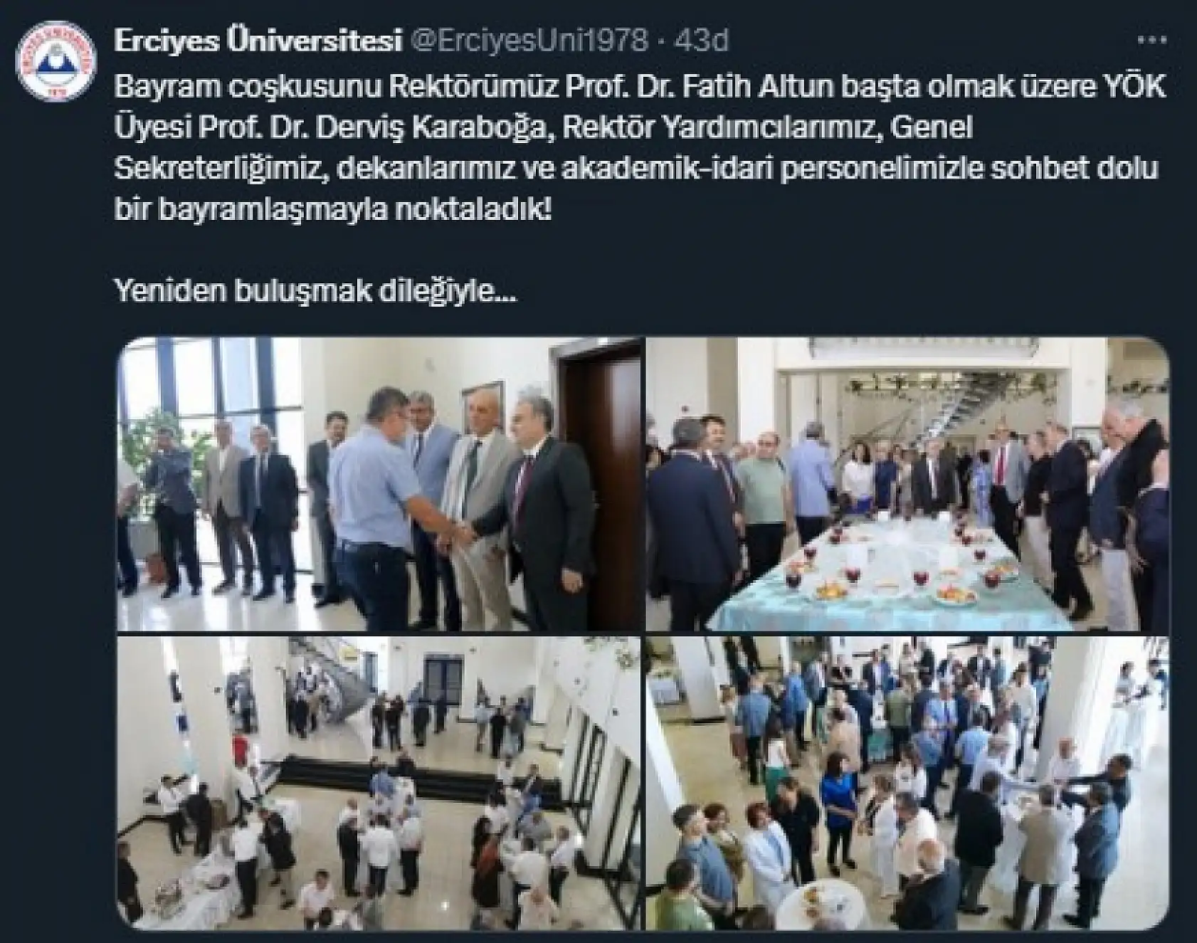 Kayseri'de sosyal medyada neler paylaşıldı?