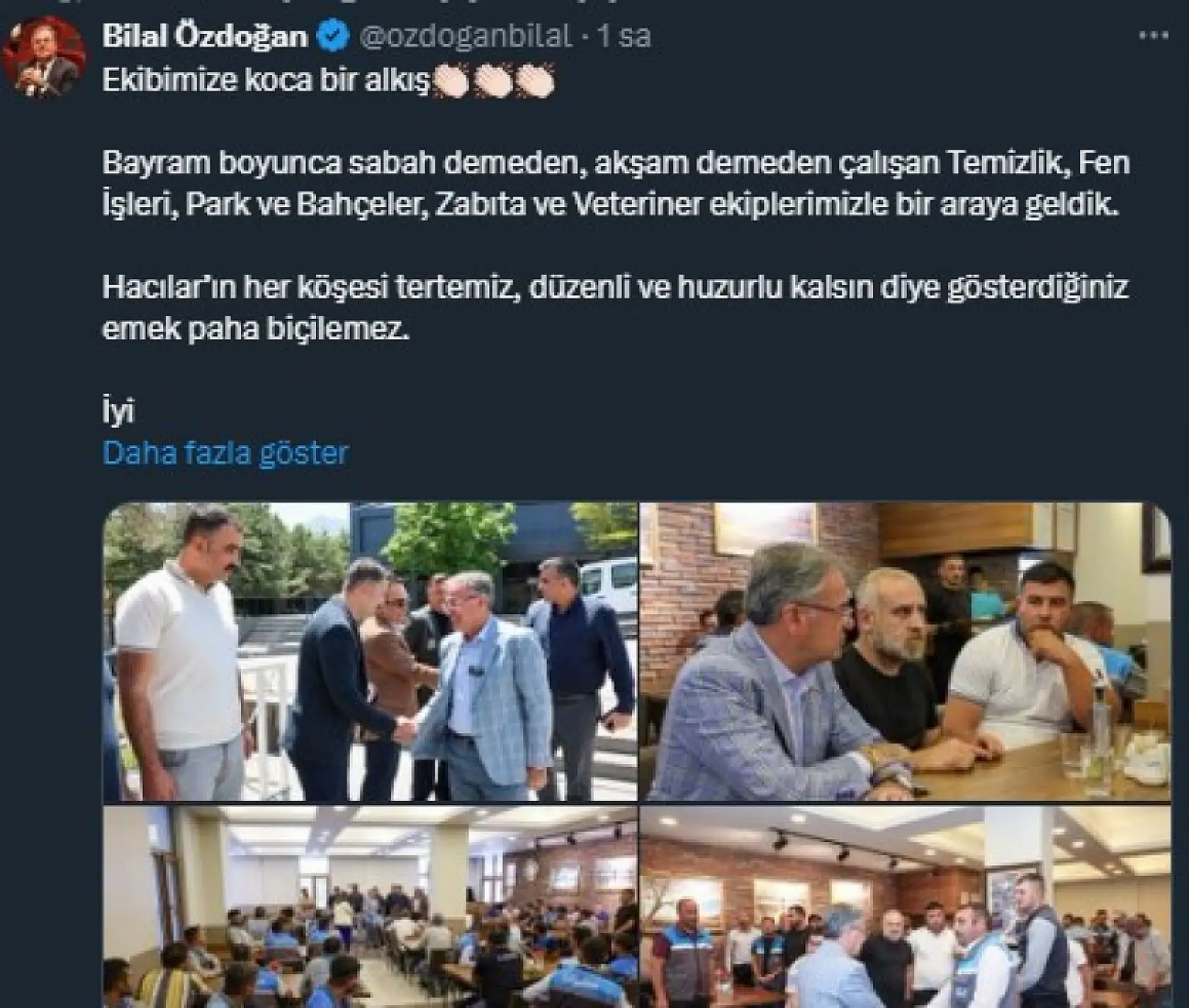 Kayseri'de sosyal medyada neler paylaşıldı?