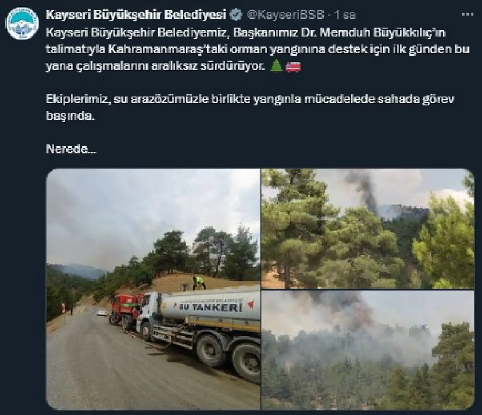 Kayseri sosyal medyada günün öne çıkanları... ( 28 Temmuz)