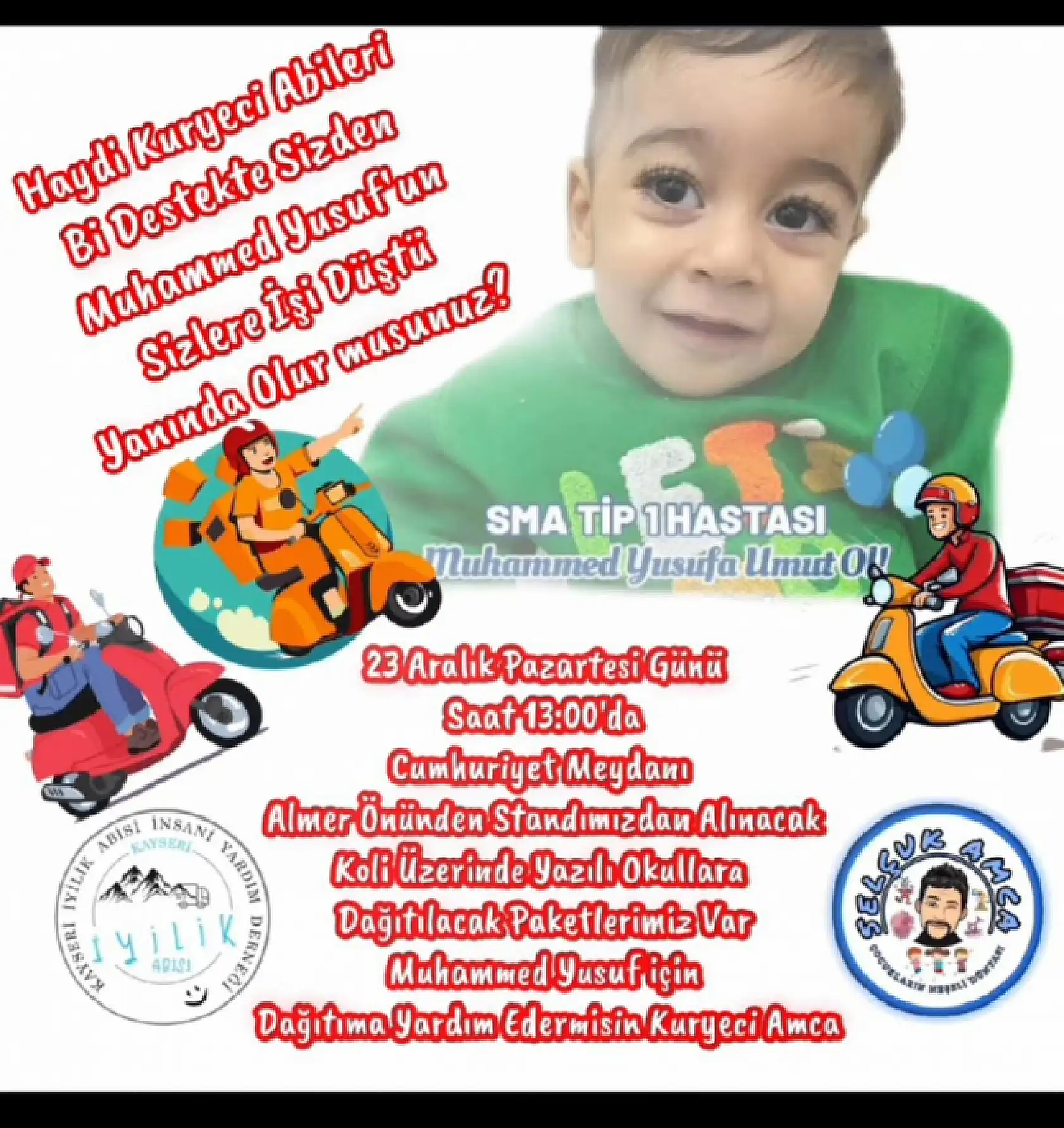 Kayseri tek yürek olmaya hazırlanıyor: Sıra dışı kampanya…