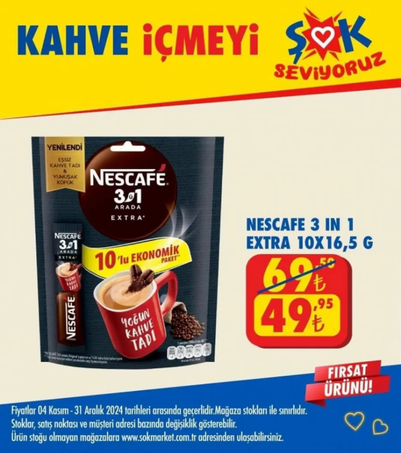 ŞOK'ta indirim şöleni: 2024'ün son fırsatları raflarda!