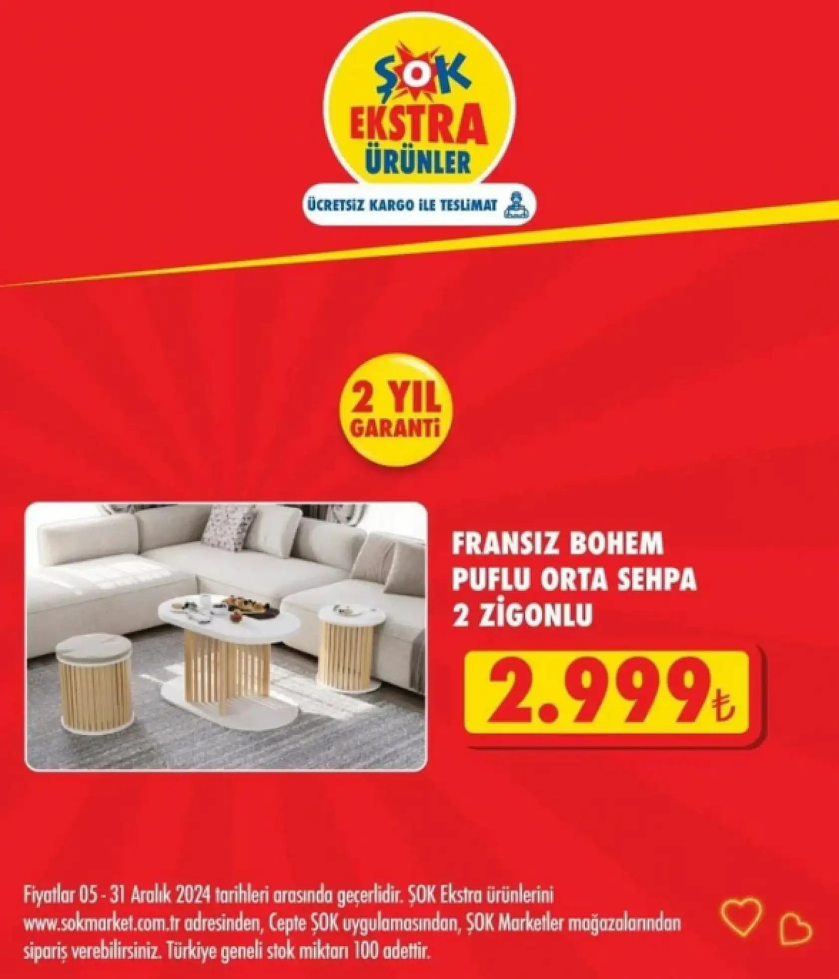 ŞOK'ta indirim şöleni: 2024'ün son fırsatları raflarda!
