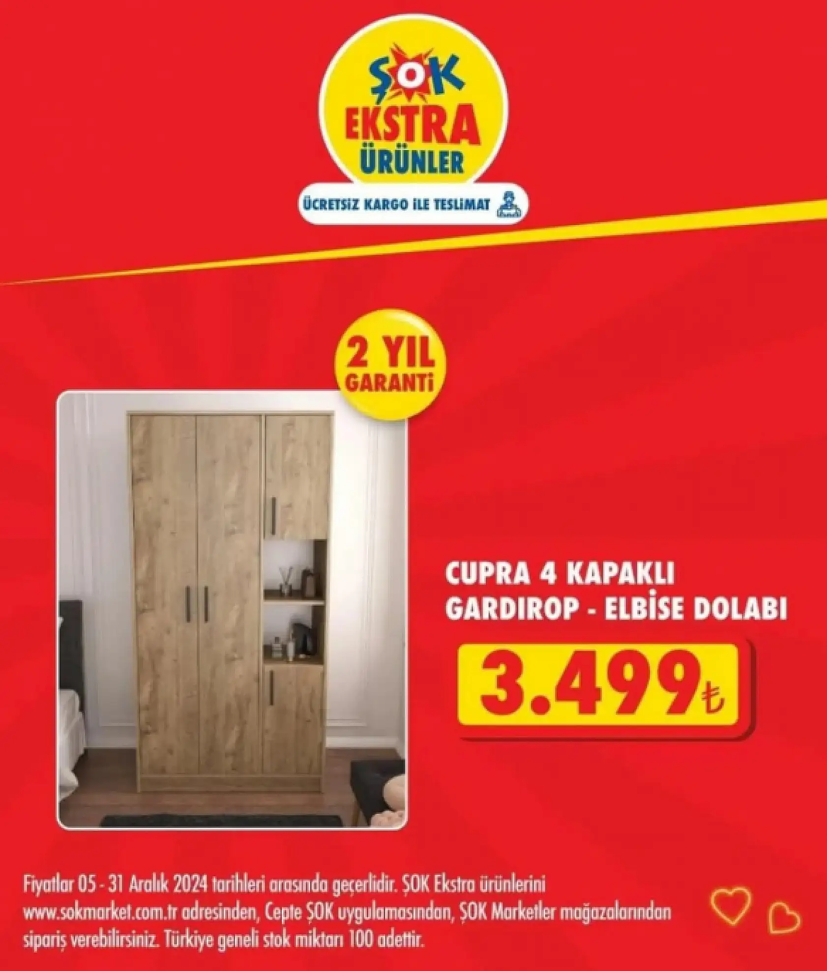 ŞOK'ta indirim şöleni: 2024'ün son fırsatları raflarda!