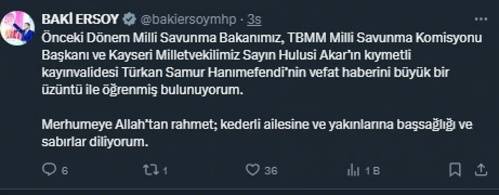 Kayseri sosyal medyadan kısa kısa